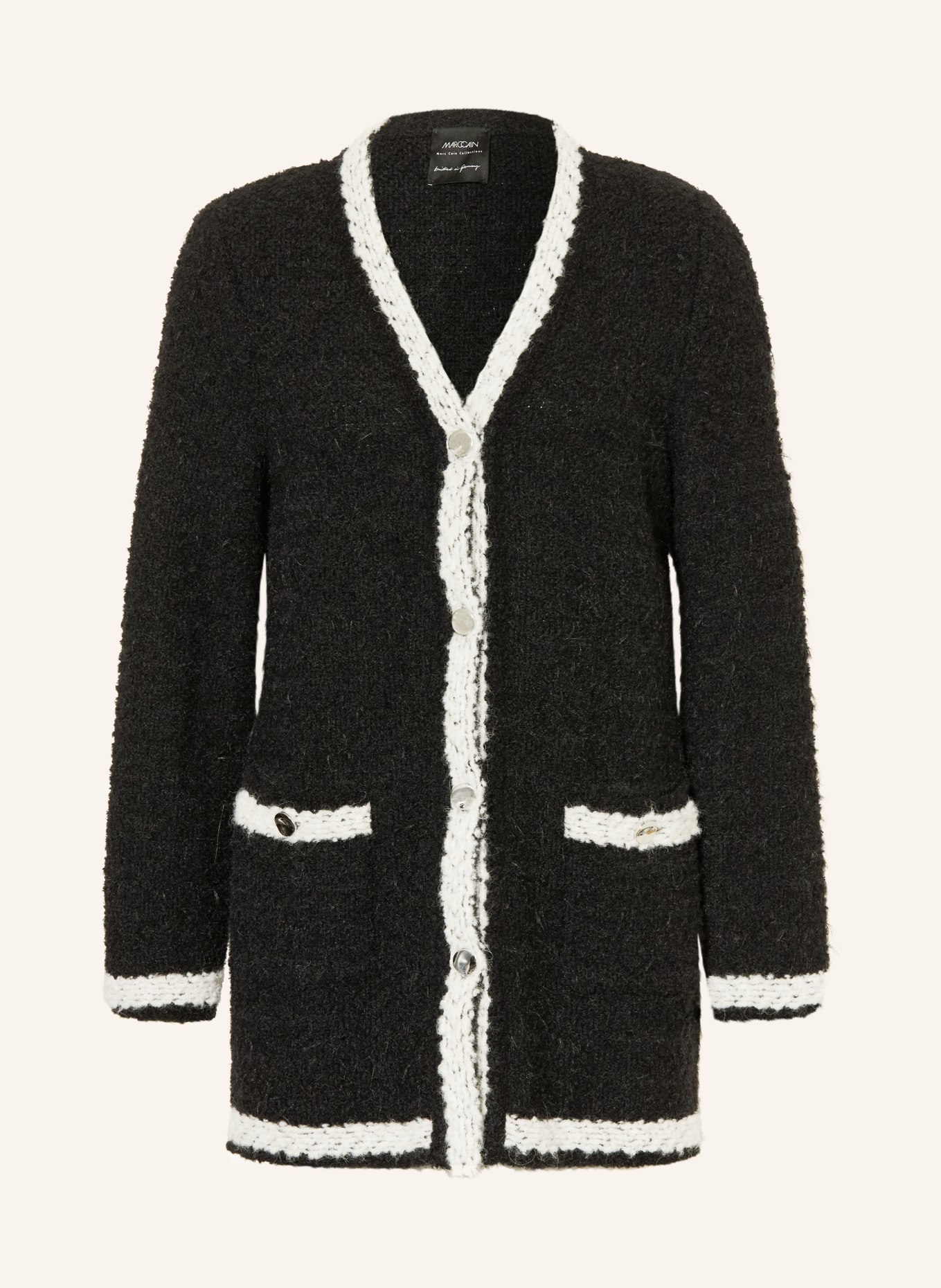 MARC CAIN Cardigan: 900 black new