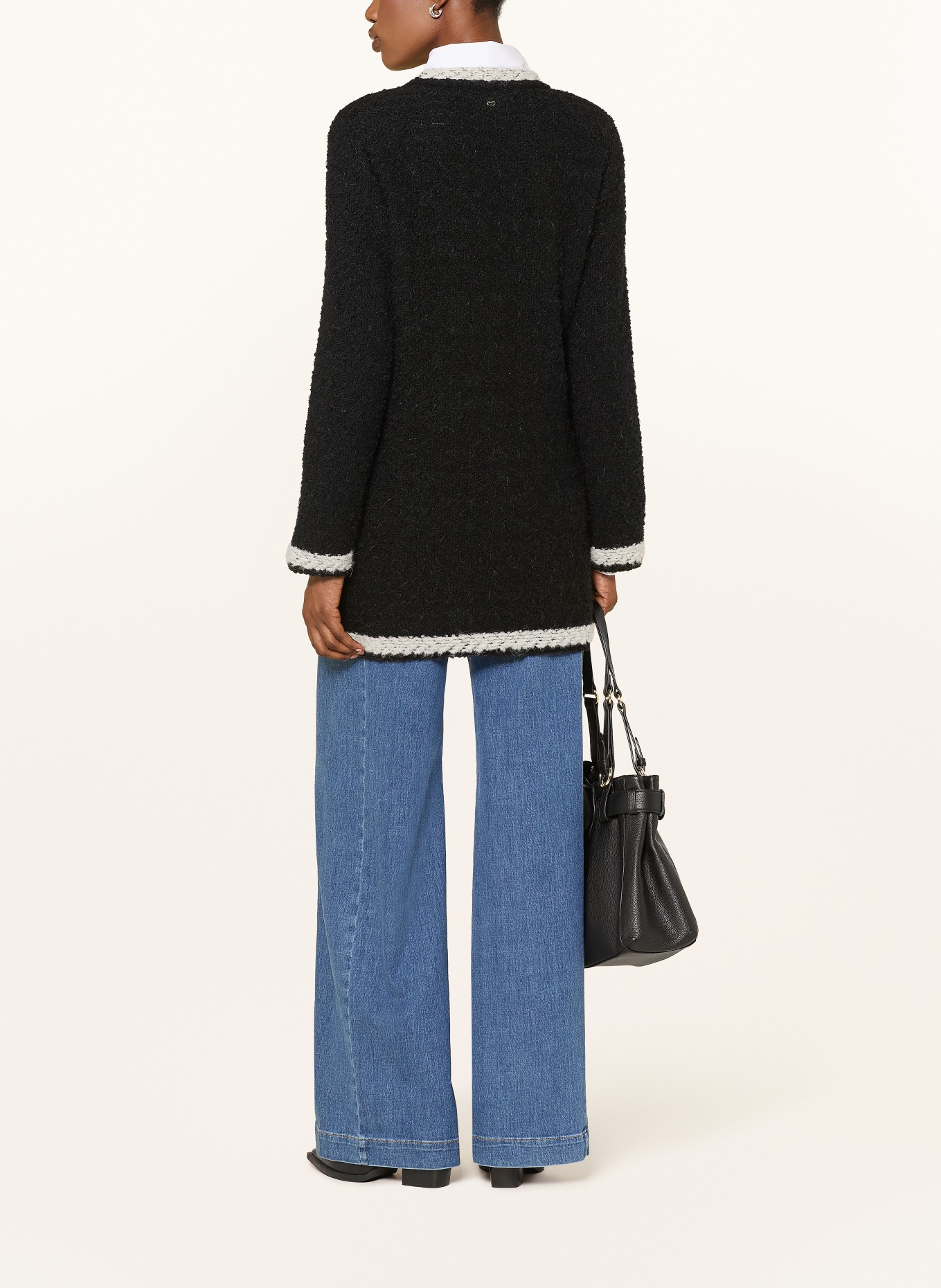 MARC CAIN Cardigan: 900 black new