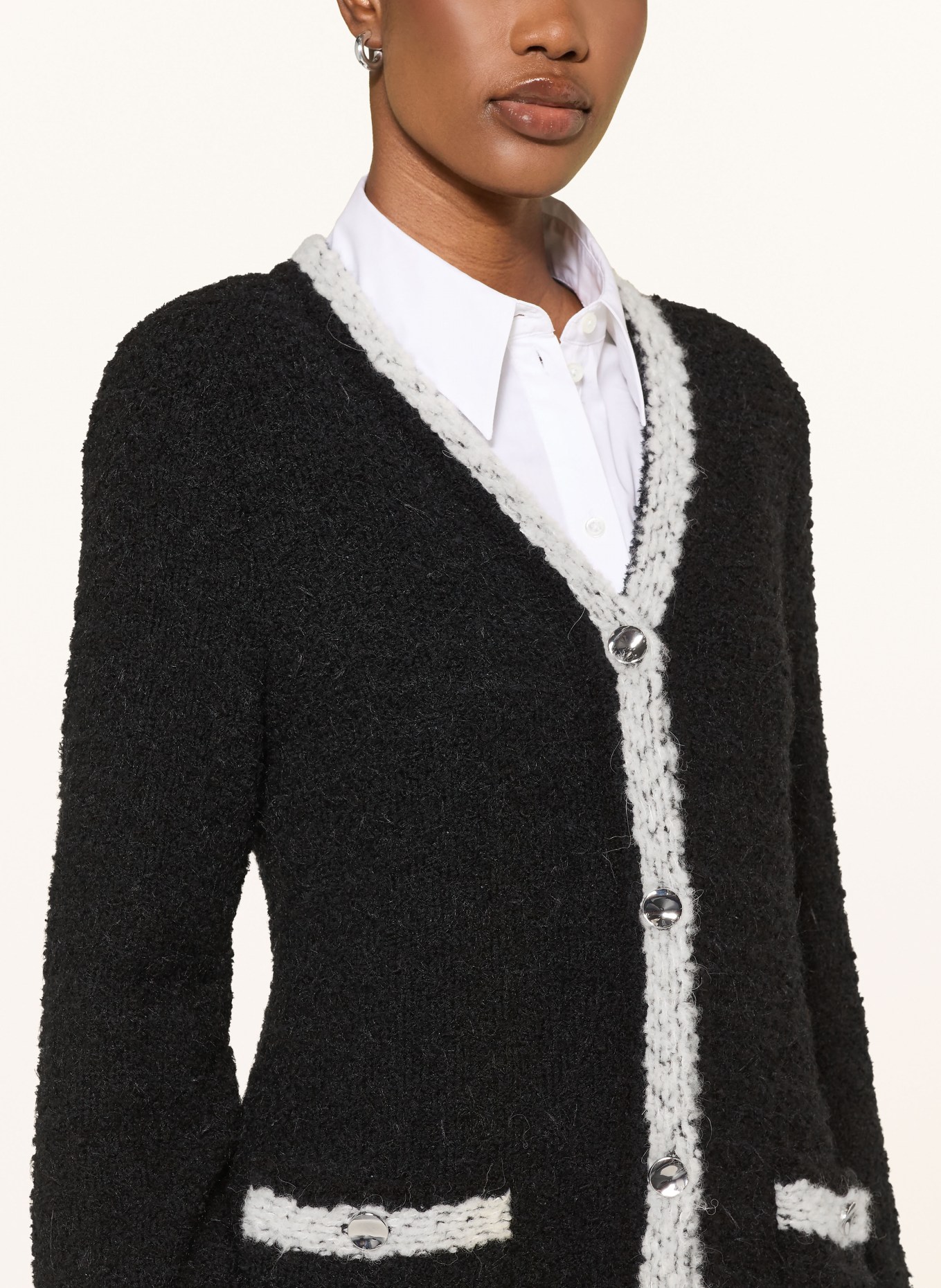 MARC CAIN Cardigan: 900 black new