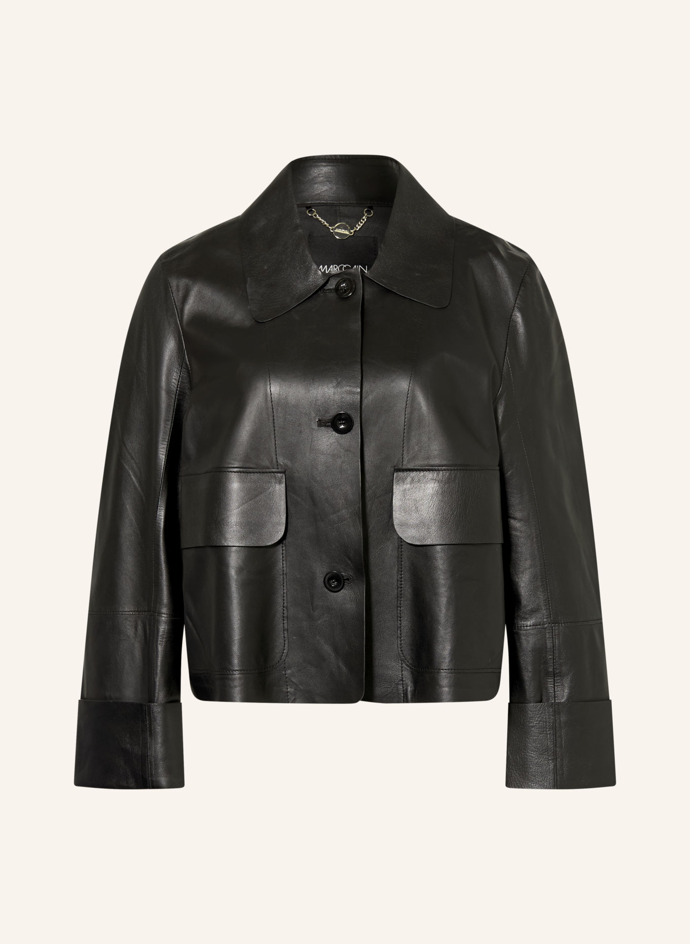 MARC CAIN Lederjacke: 900 black new