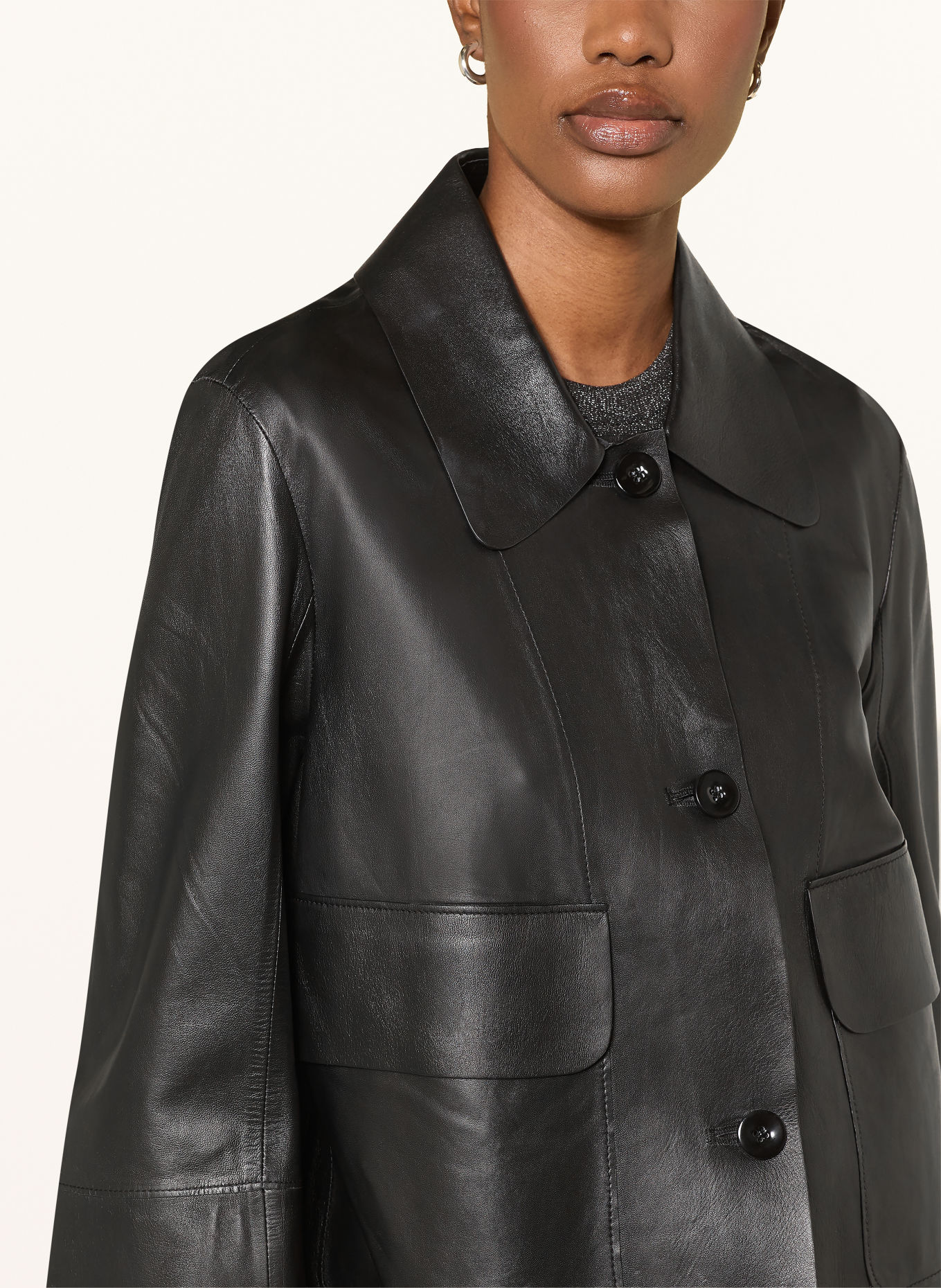 MARC CAIN Lederjacke: 900 black new