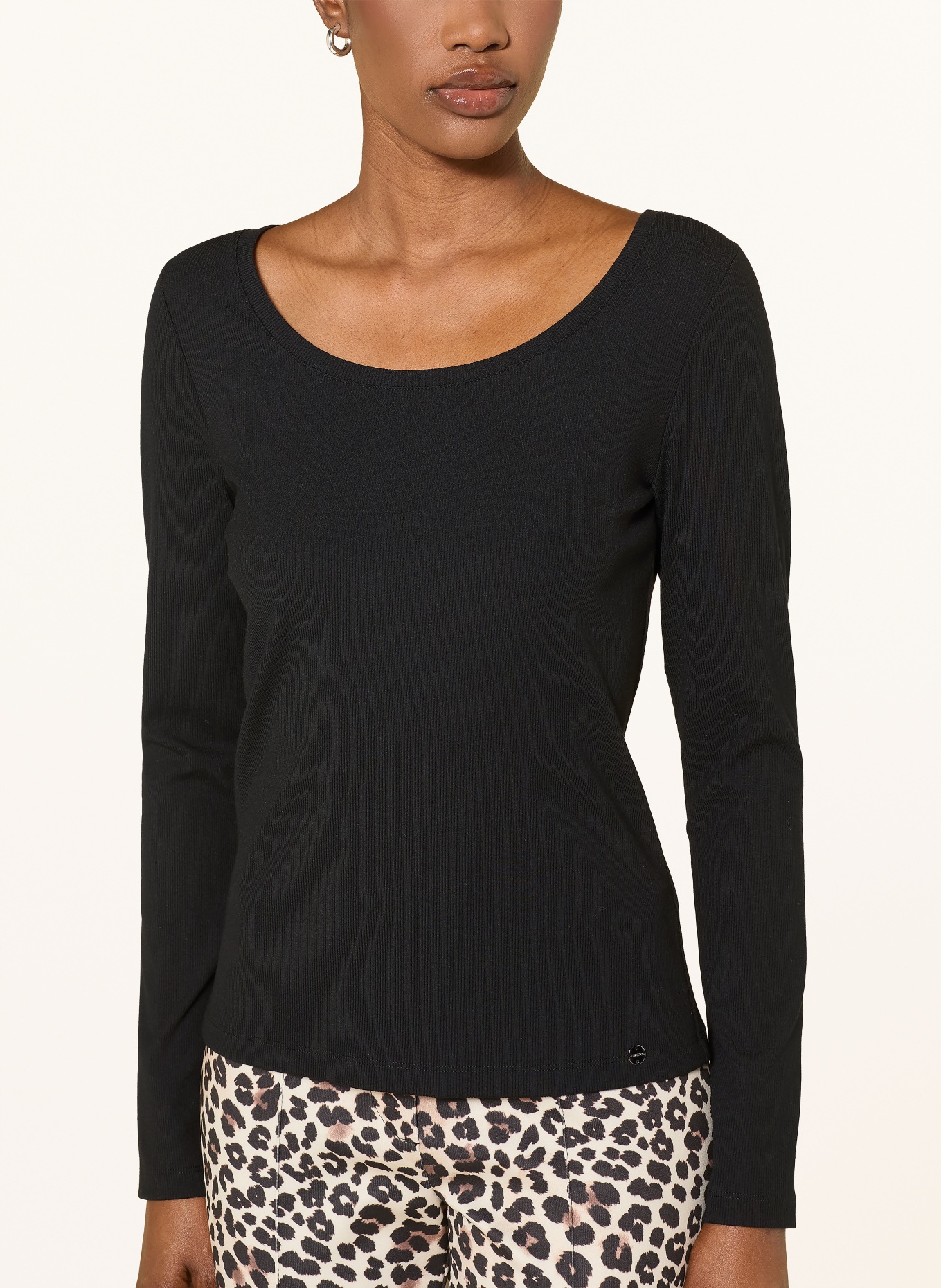 MARC CAIN Long-sleeve: 900 black new