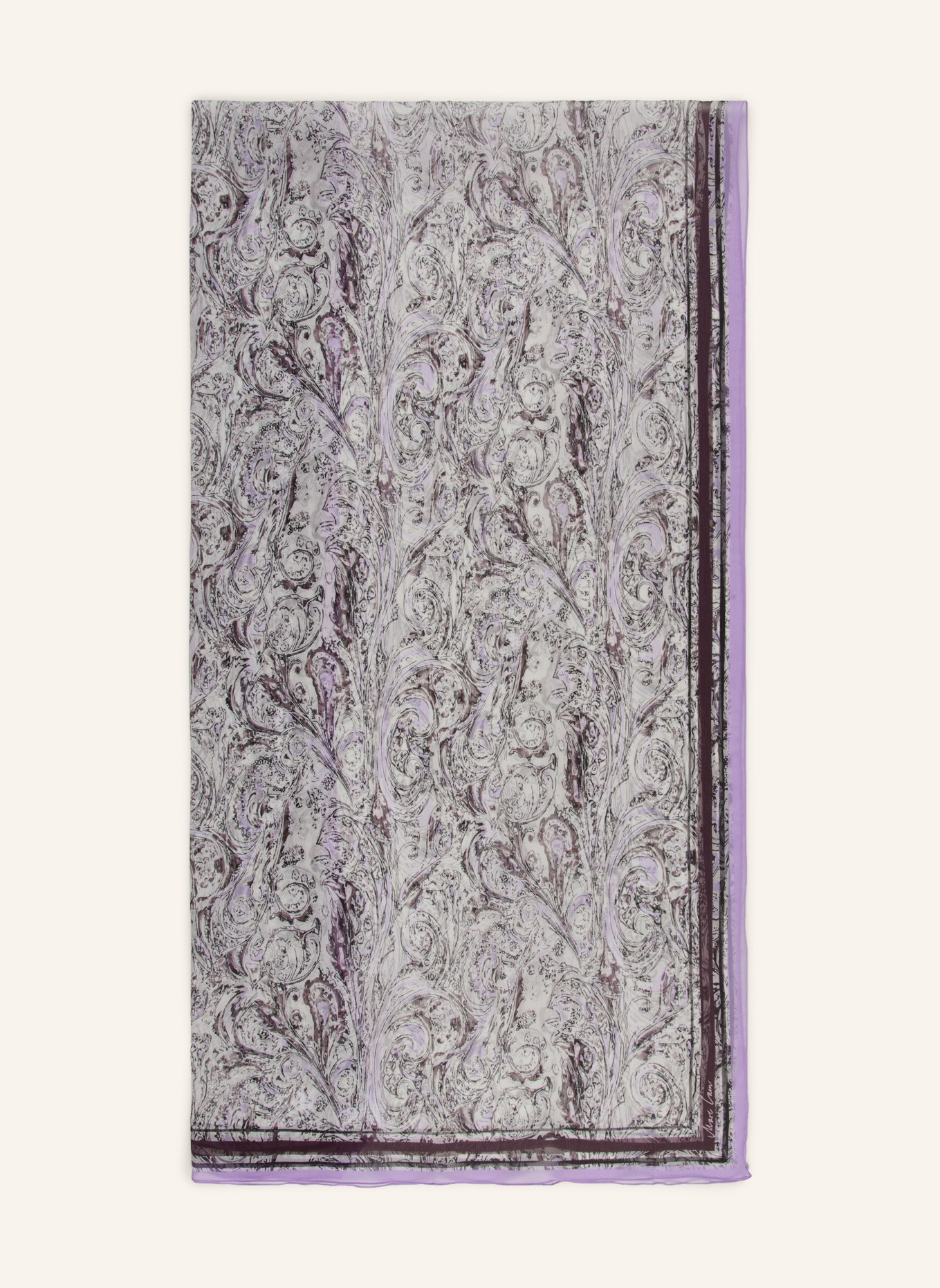 MARC CAIN scarf: 812 vapor blue