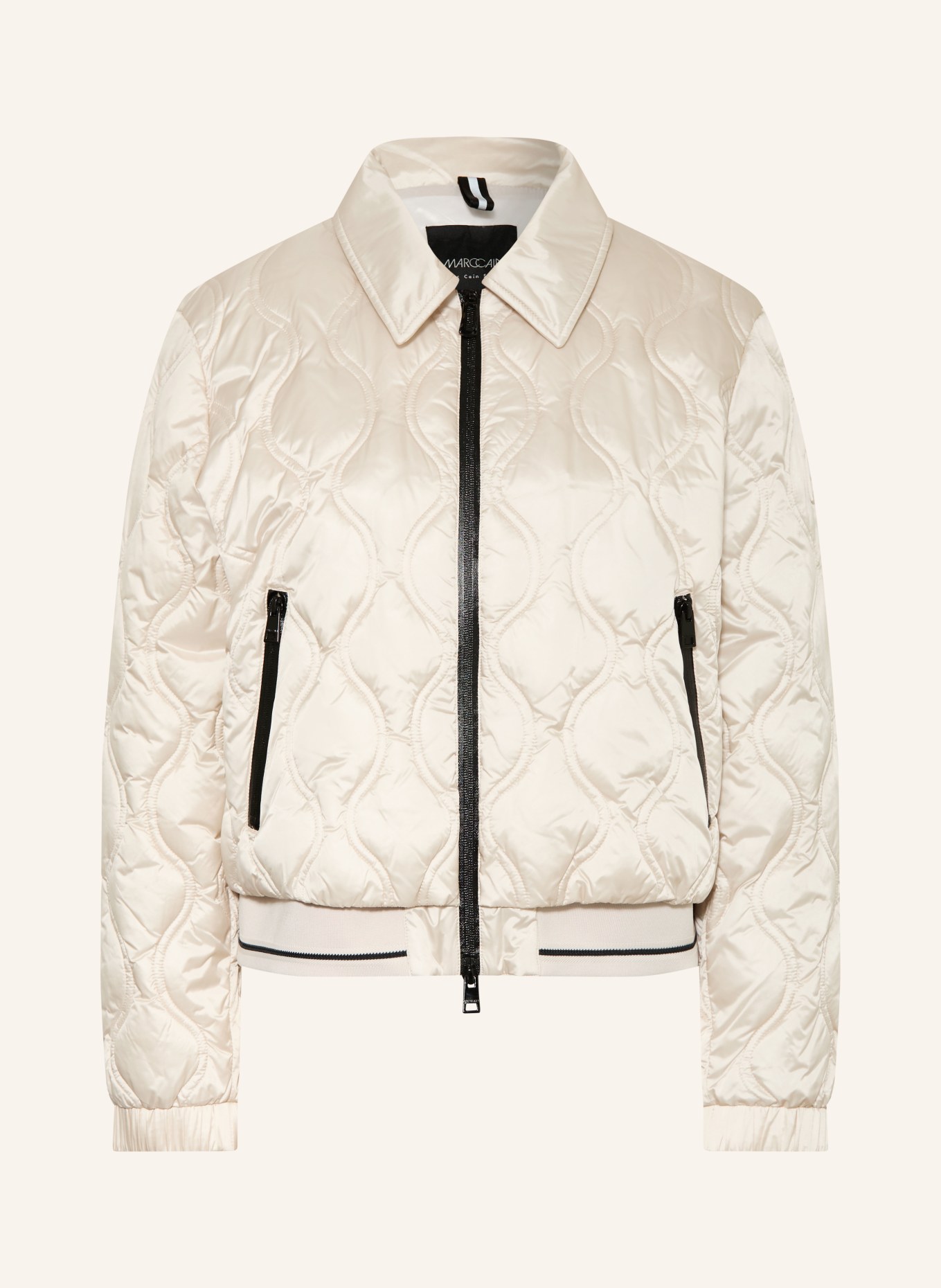 MARC CAIN Quiltad jacka: 182 smoke