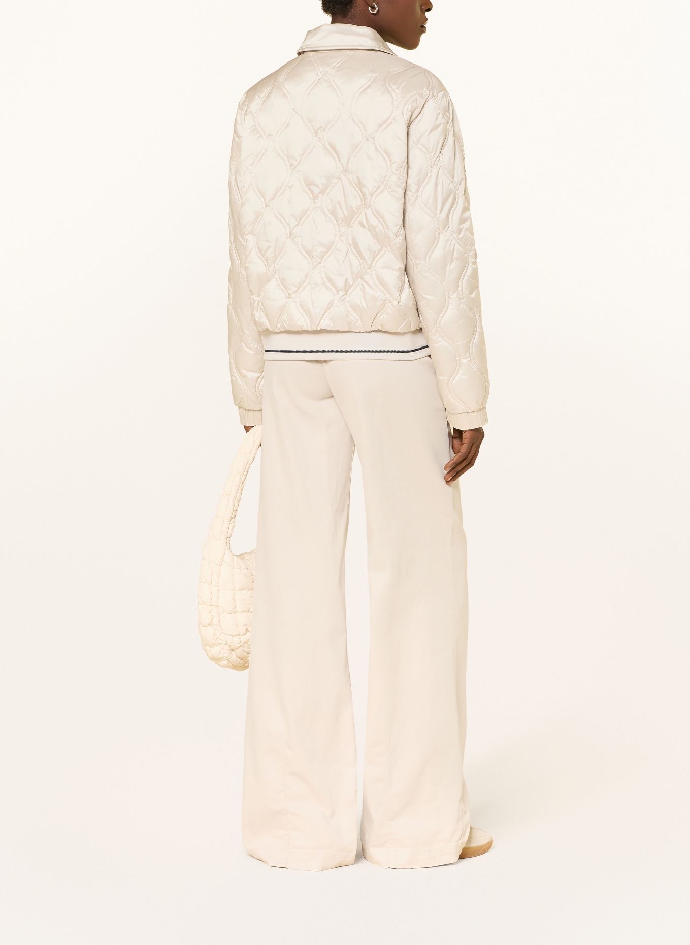 MARC CAIN Quiltad jacka: 182 smoke