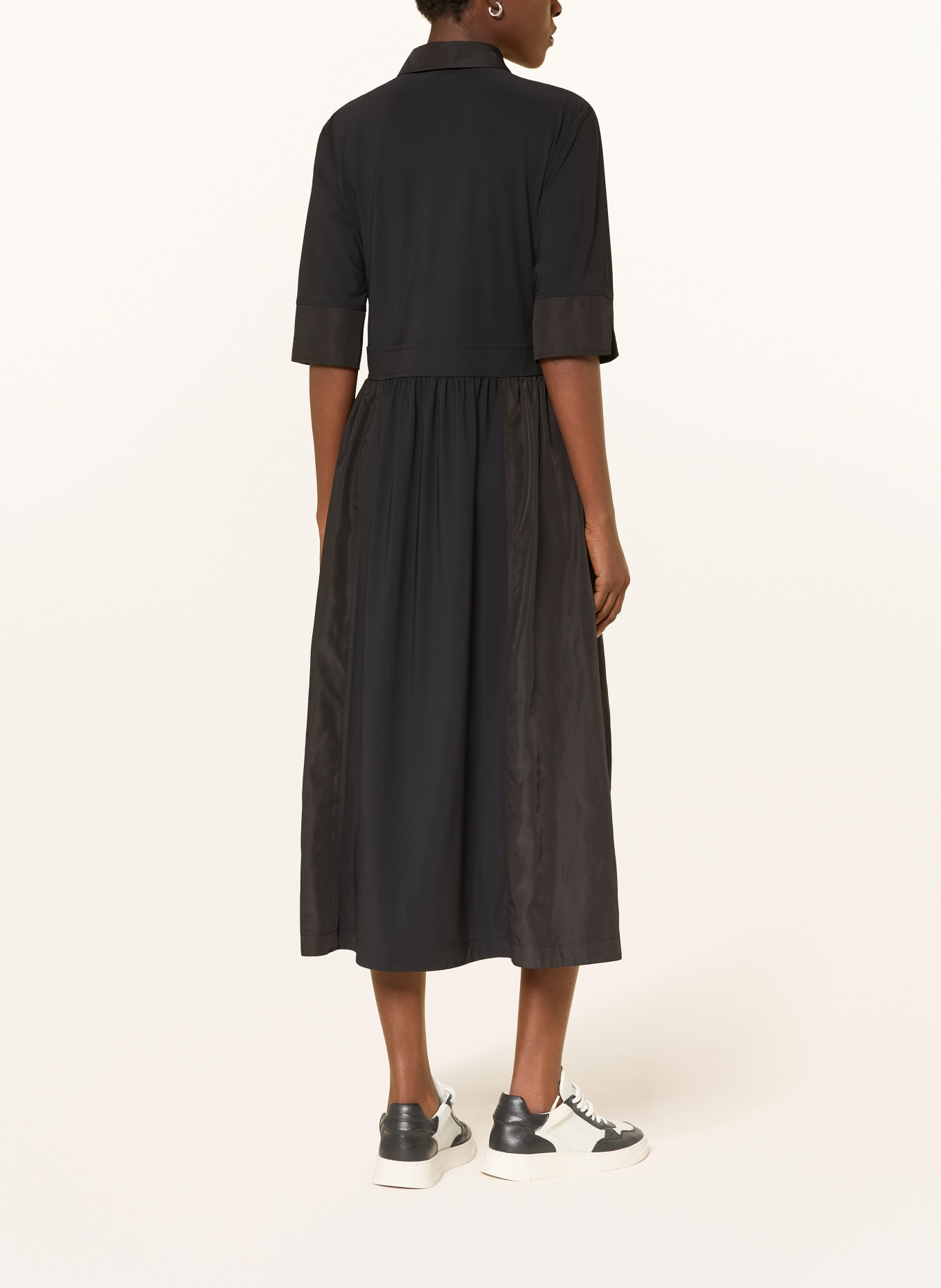MARC CAIN Hemdblusenkleid: 900 black new