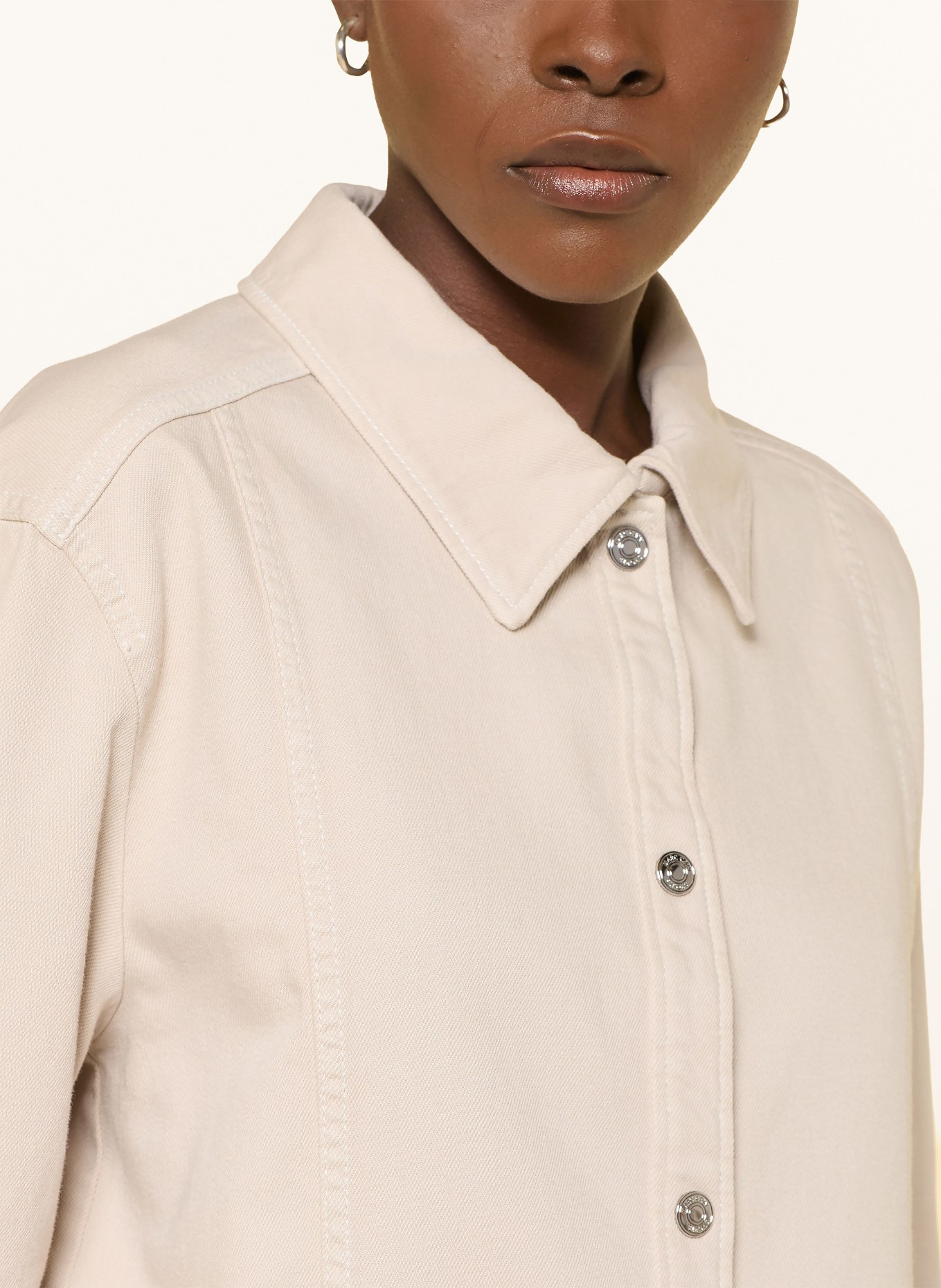 MARC CAIN Jeansbluse: 182 smoke