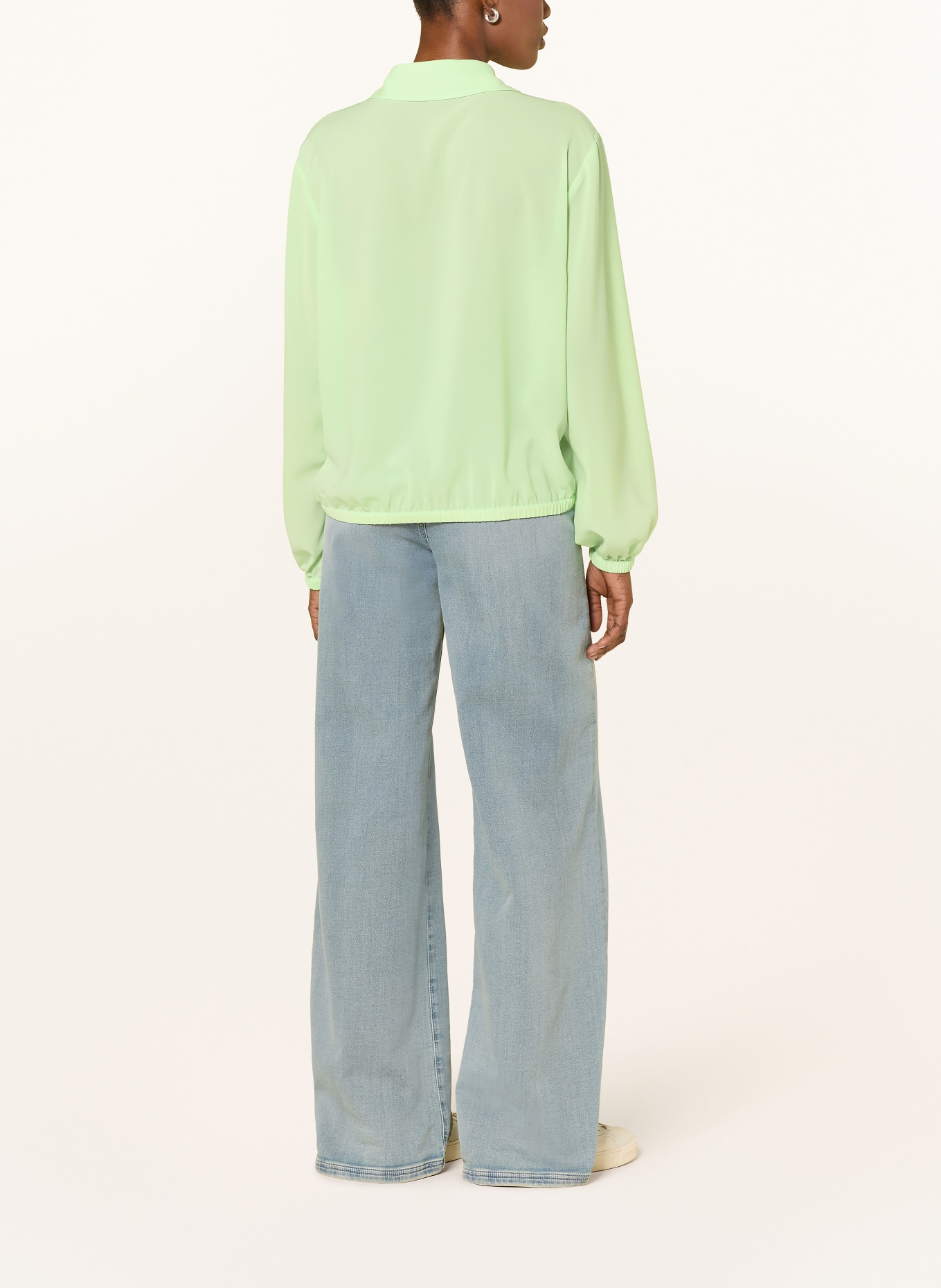 MARC CAIN chemise: 530 patina green