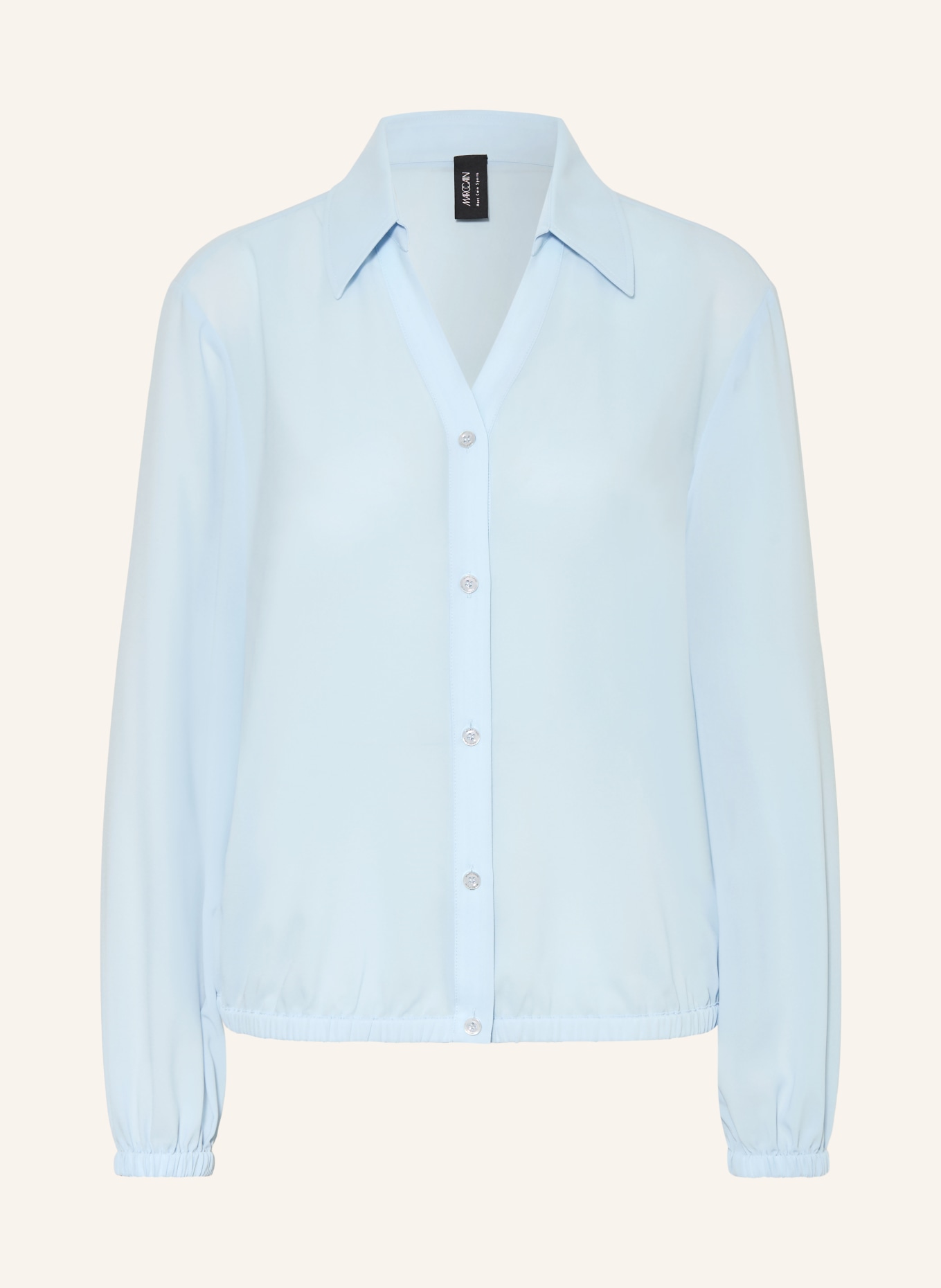 MARC CAIN Hemdbluse: 318 niagara mist