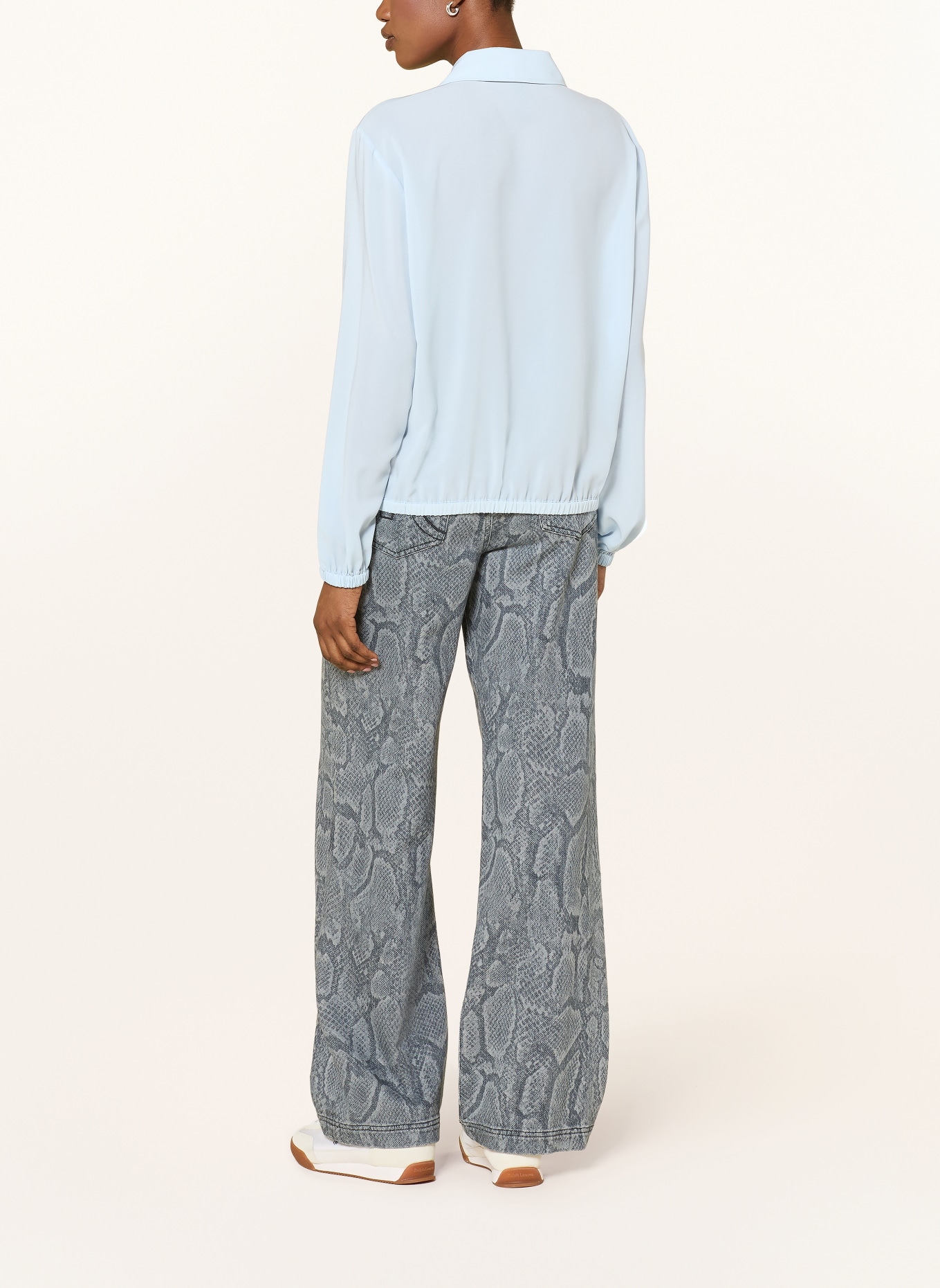 MARC CAIN Hemdbluse: 318 niagara mist