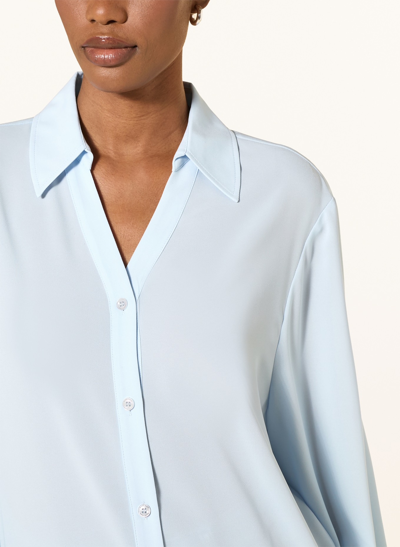 MARC CAIN Hemdbluse: 318 niagara mist