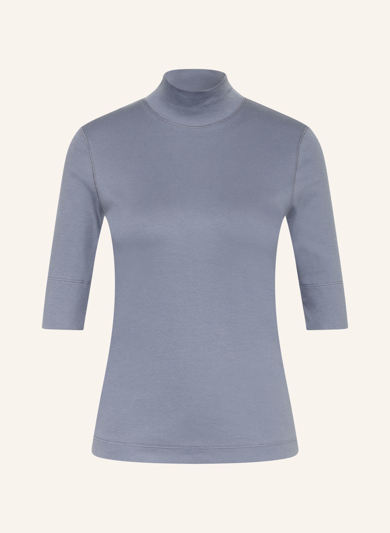 MARC CAIN T-shirt med 3/4-ærmer: 380 grisaille