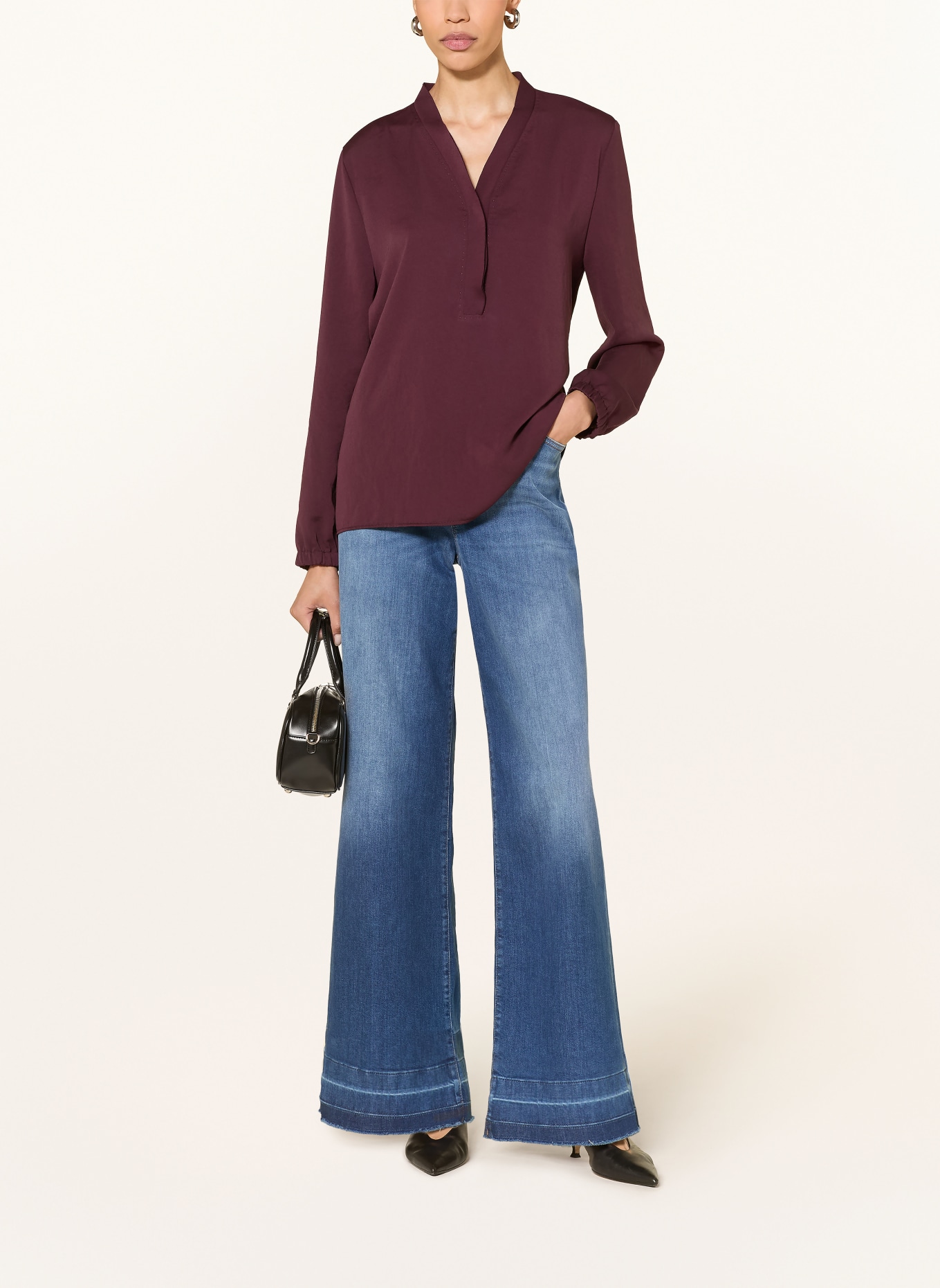 MARC CAIN Blouse: 296 winetasting