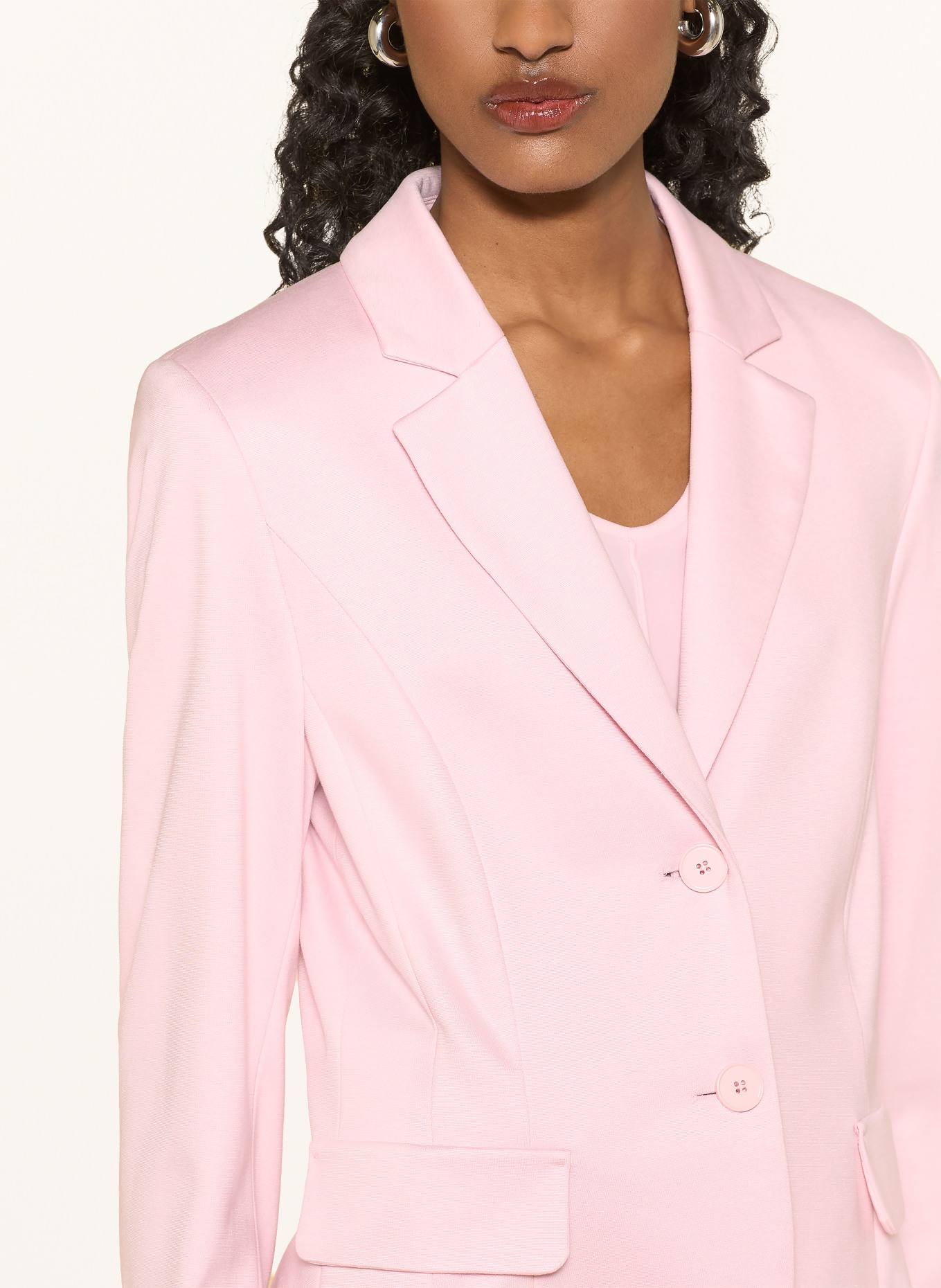 MARC CAIN Jerseyblazer: 208 chalk pink