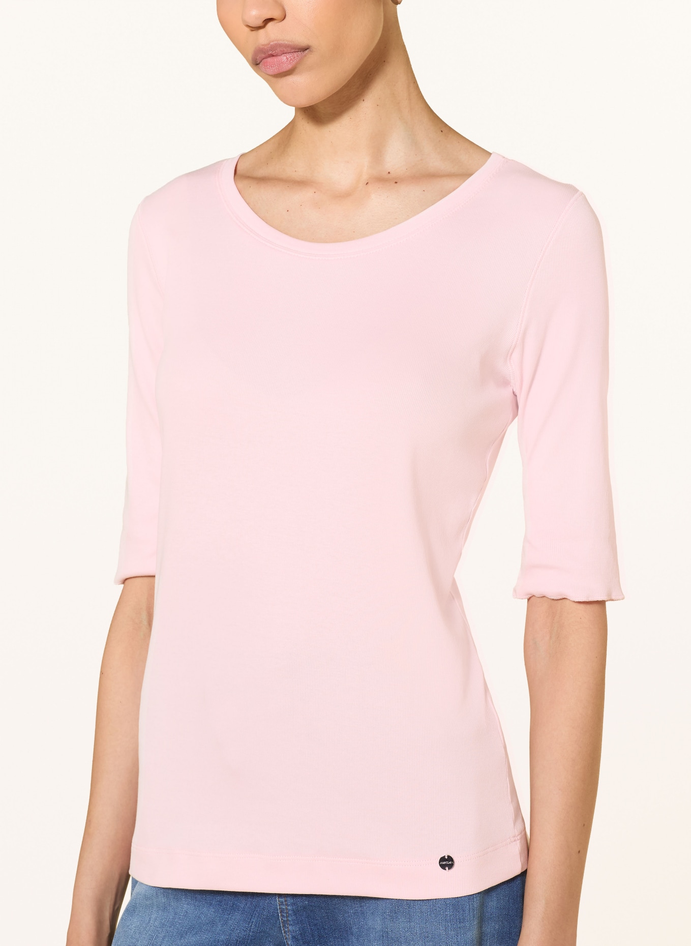 MARC CAIN T-shirt: 208 chalk pink