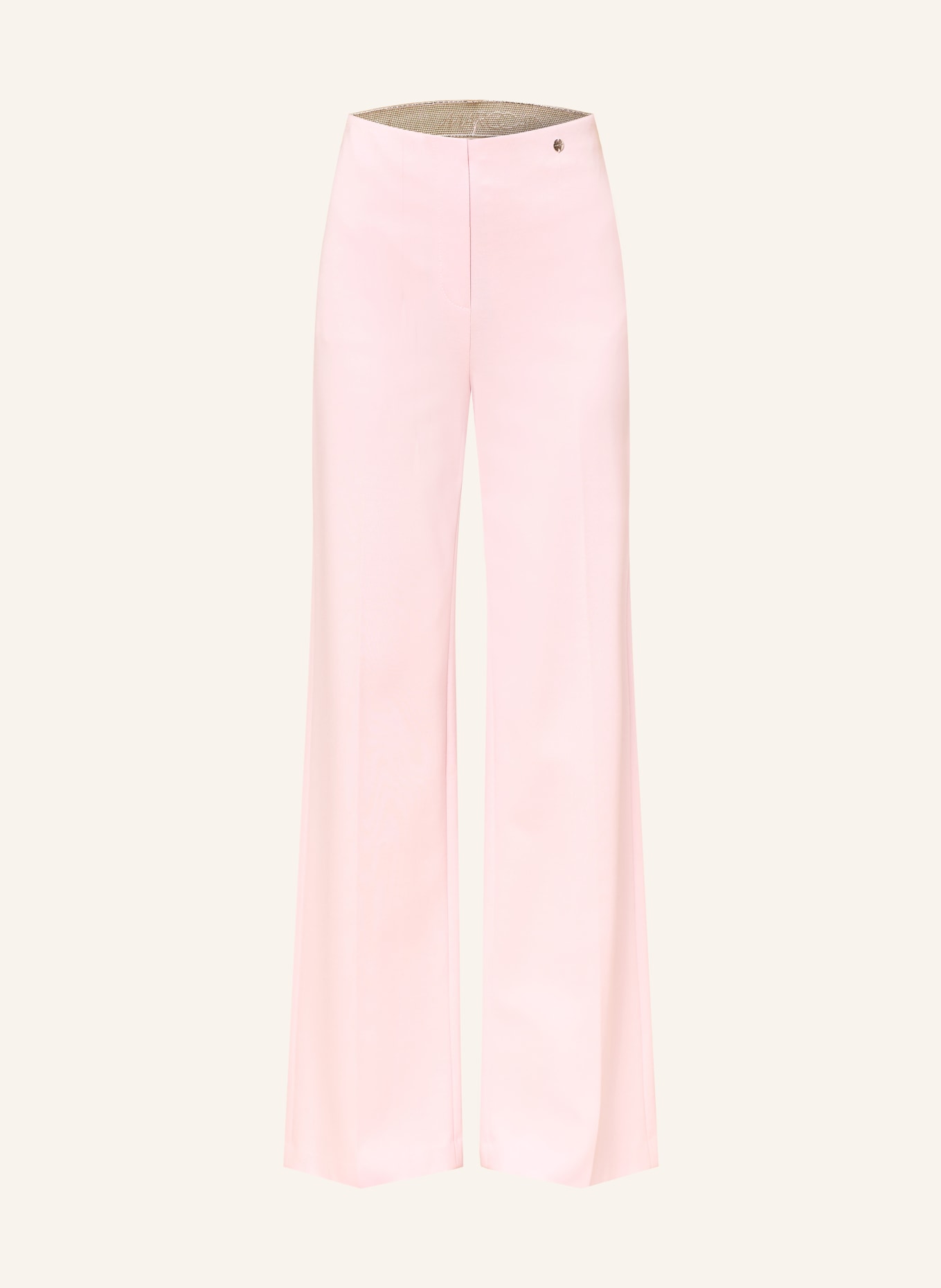 MARC CAIN Marlenehose WINDER aus Jersey: 208 chalk pink