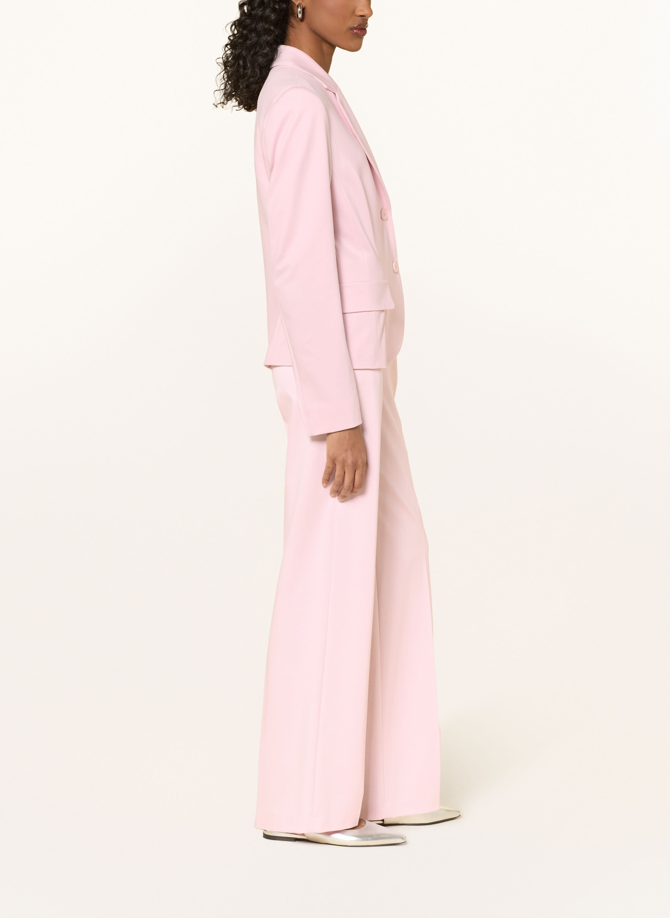 MARC CAIN Marlenehose WINDER aus Jersey: 208 chalk pink