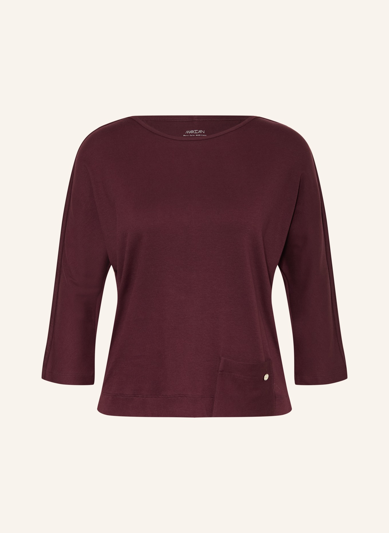 MARC CAIN Shirt met 3/4-mouwen: 296 winetasting