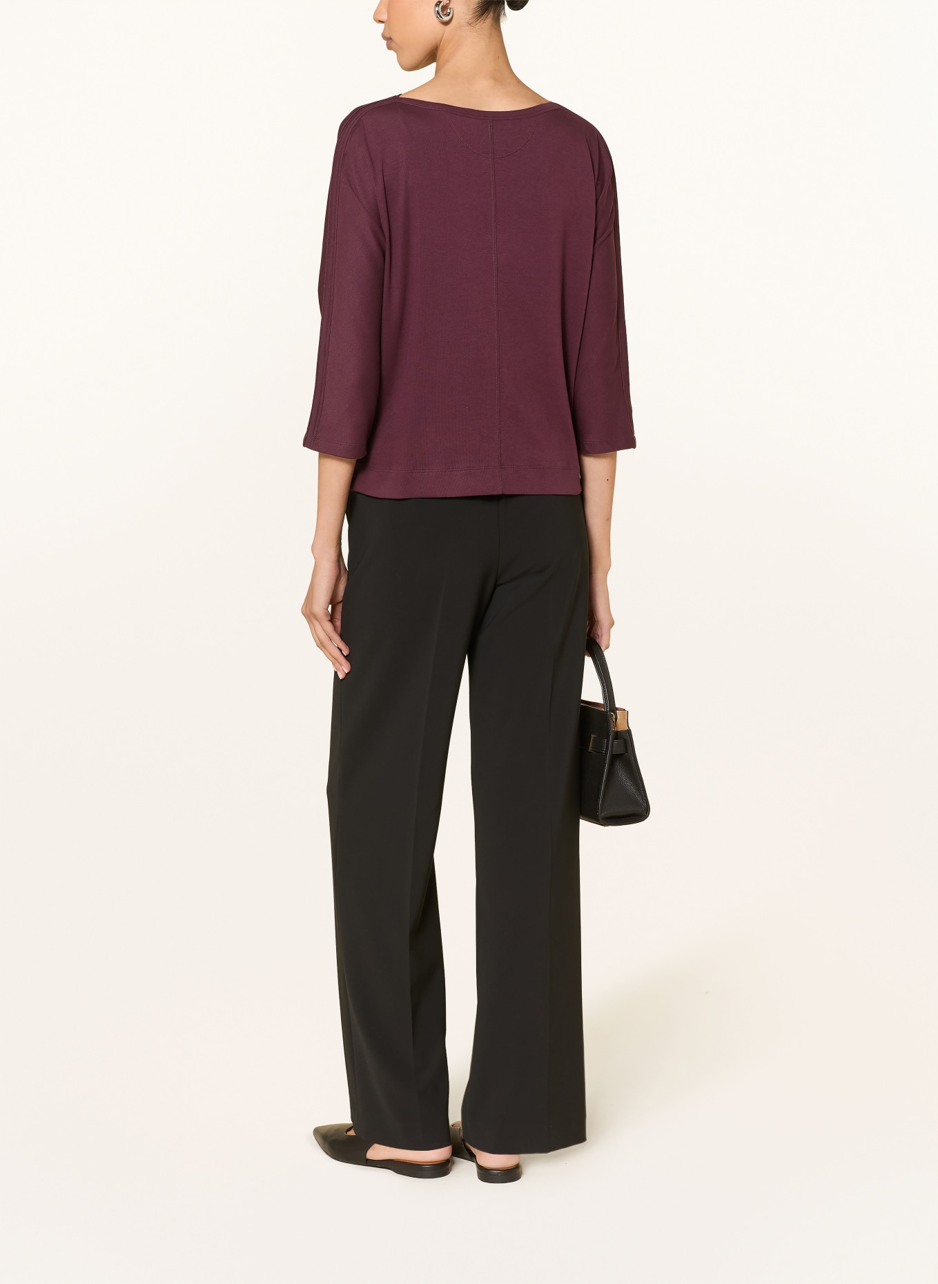 MARC CAIN Shirt met 3/4-mouwen: 296 winetasting