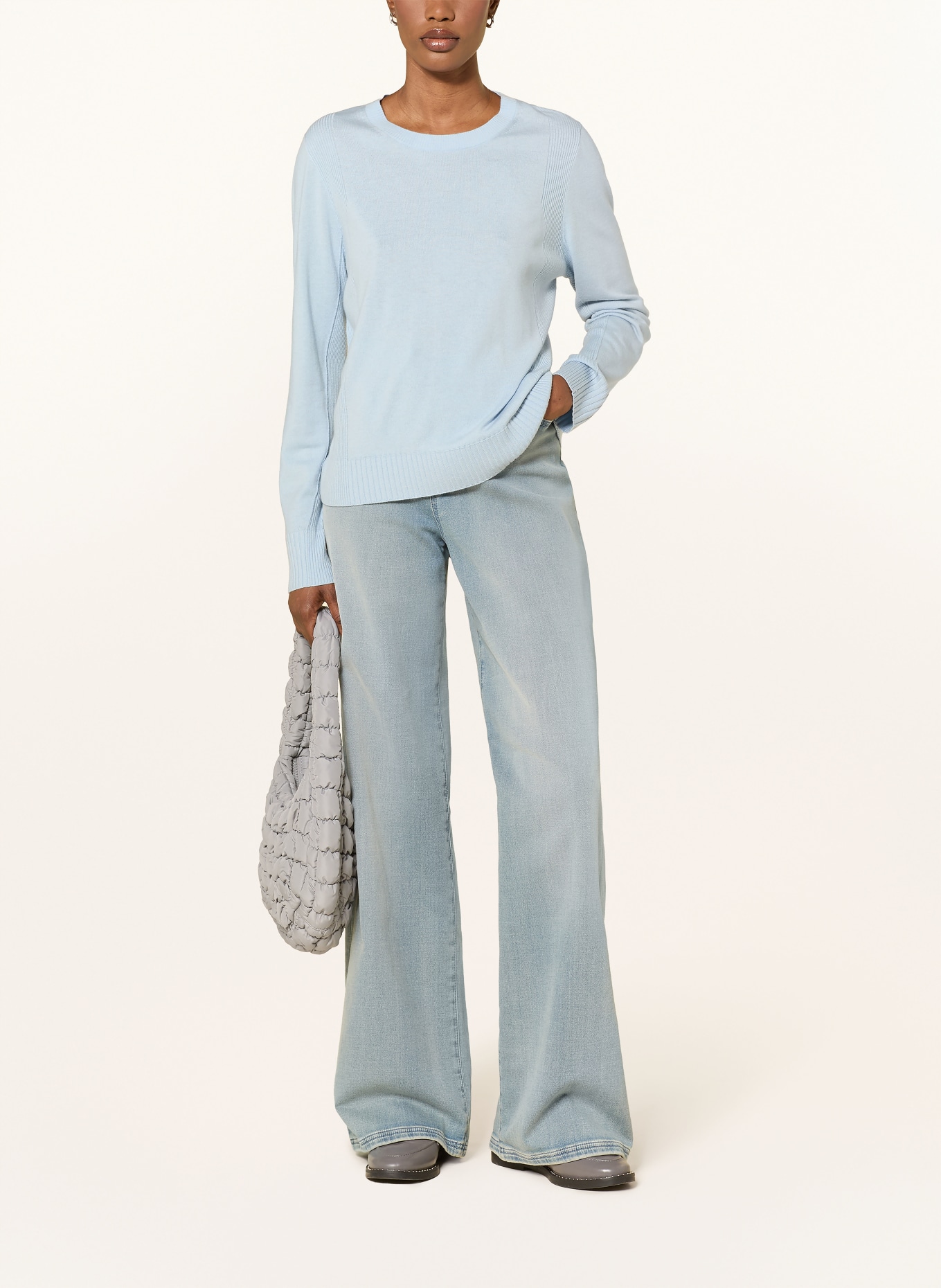 MARC CAIN Pullover: 318 niagara mist