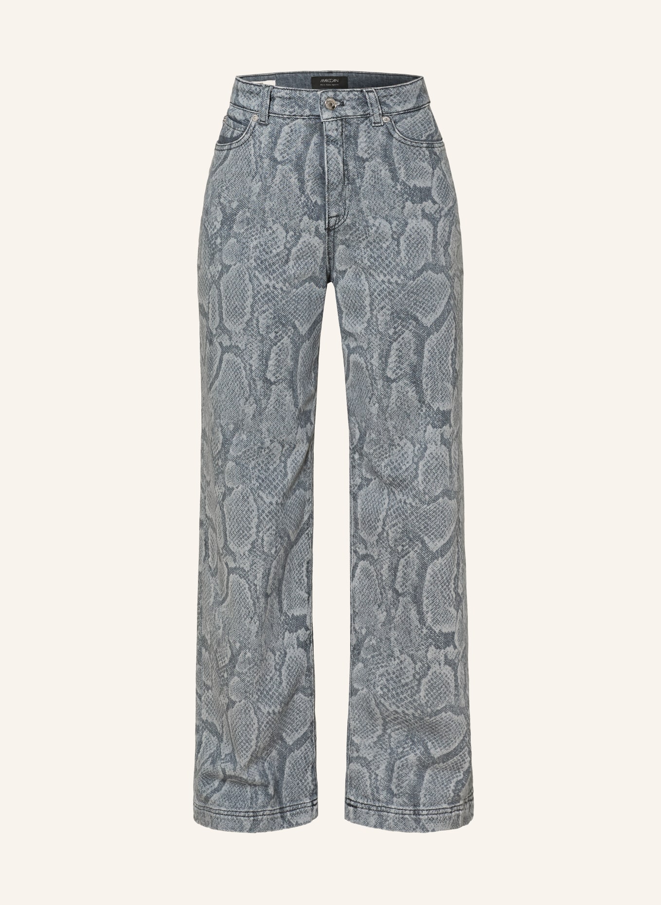 MARC CAIN Wide Leg Jeans WIGAN: 353 blue denim