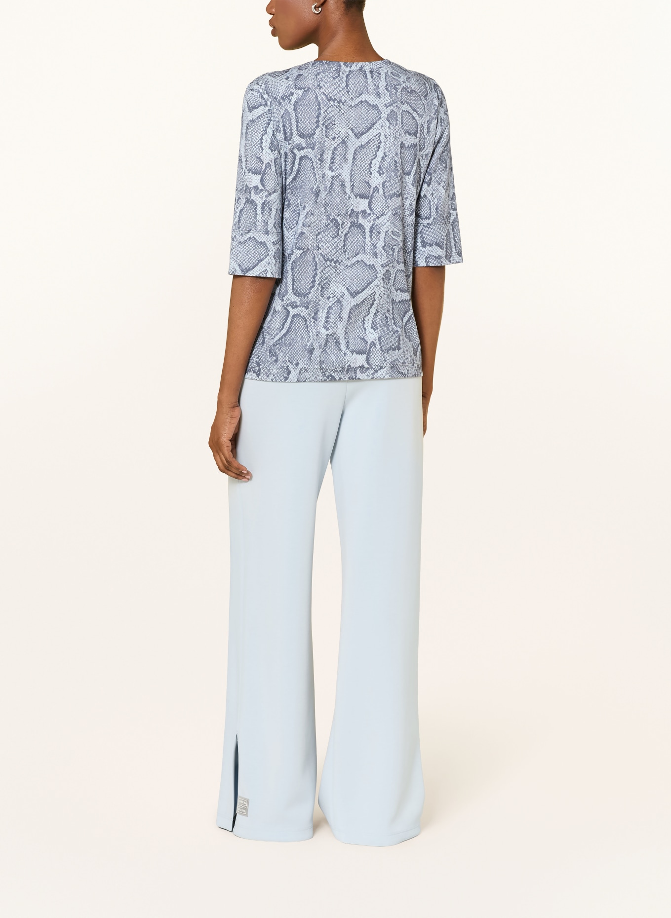 MARC CAIN Shirt mit 3/4-Arm: 318 niagara mist