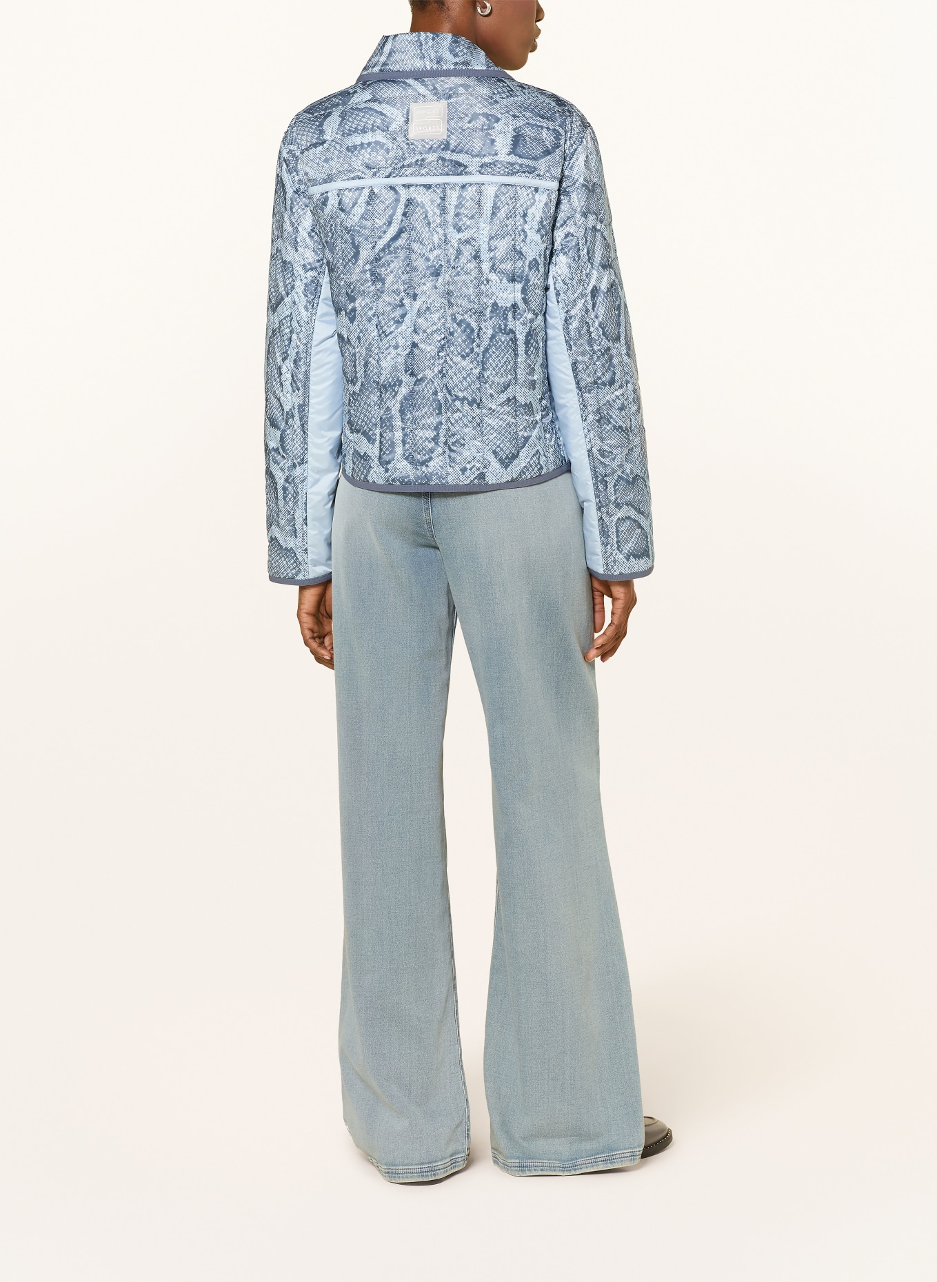 MARC CAIN Wide Leg Jeans WELKOM: 353 blue denim