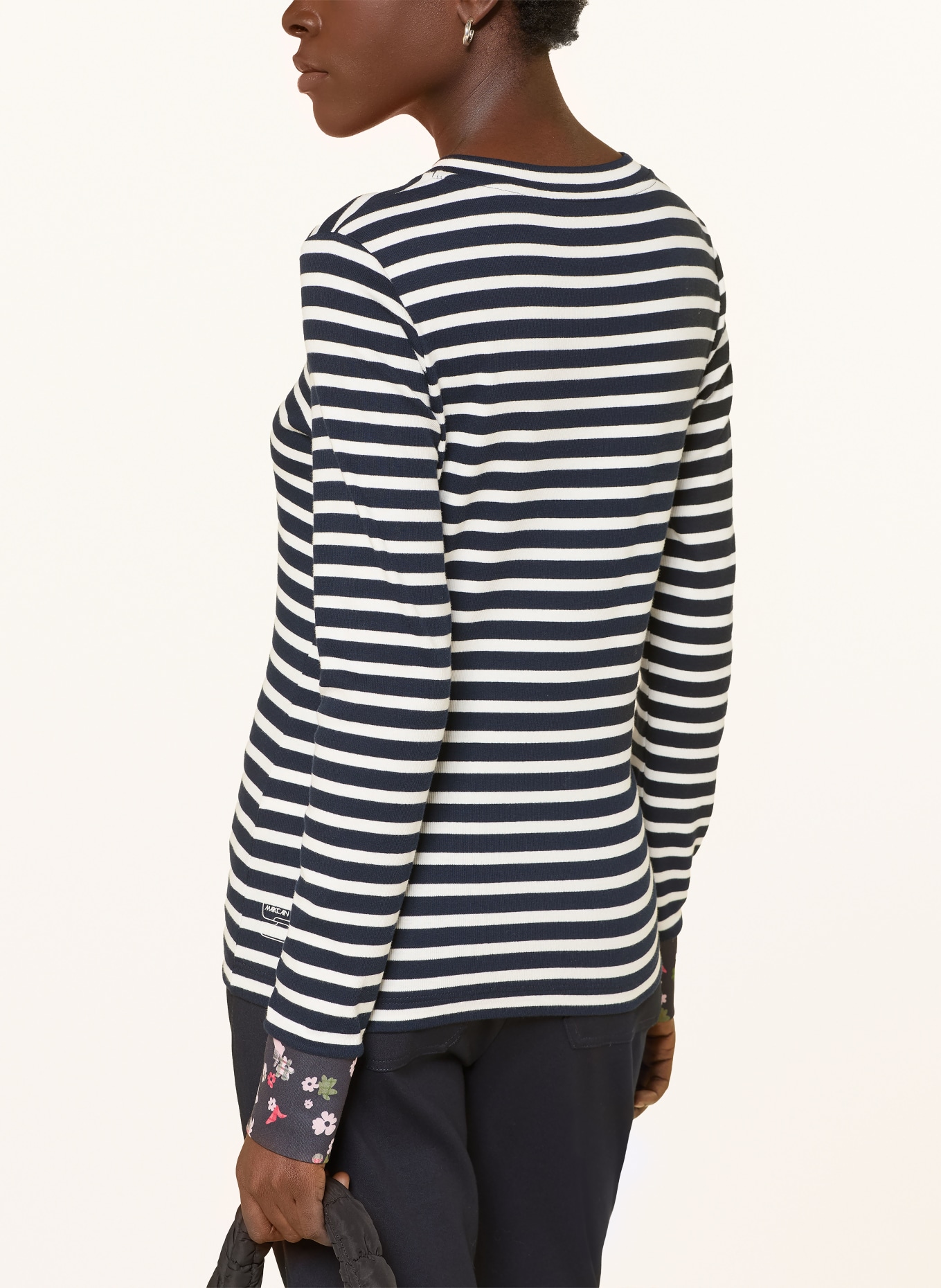 MARC CAIN Long-sleeve shirt: 394 navy
