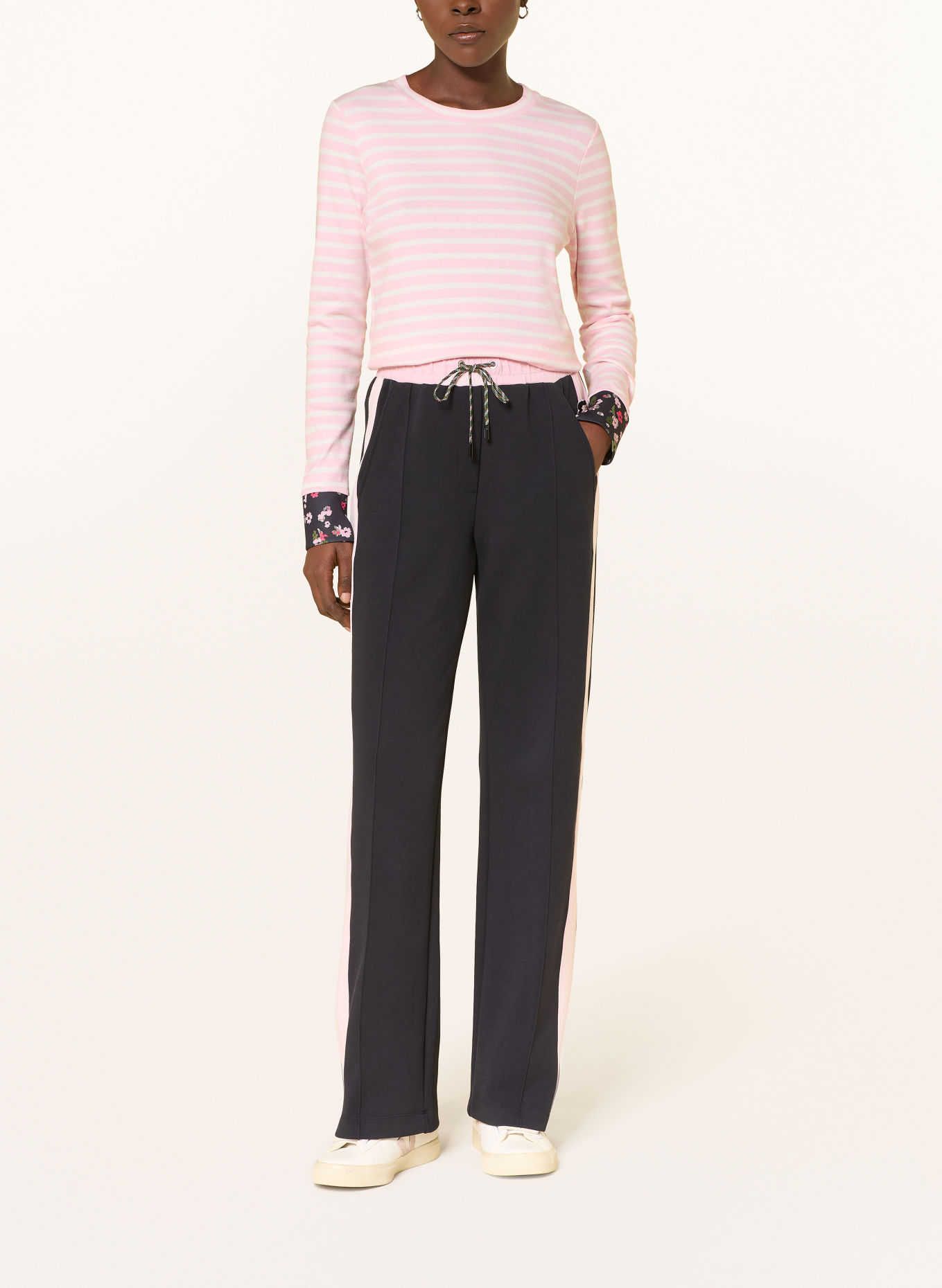MARC CAIN Longsleeve: 208 chalk pink