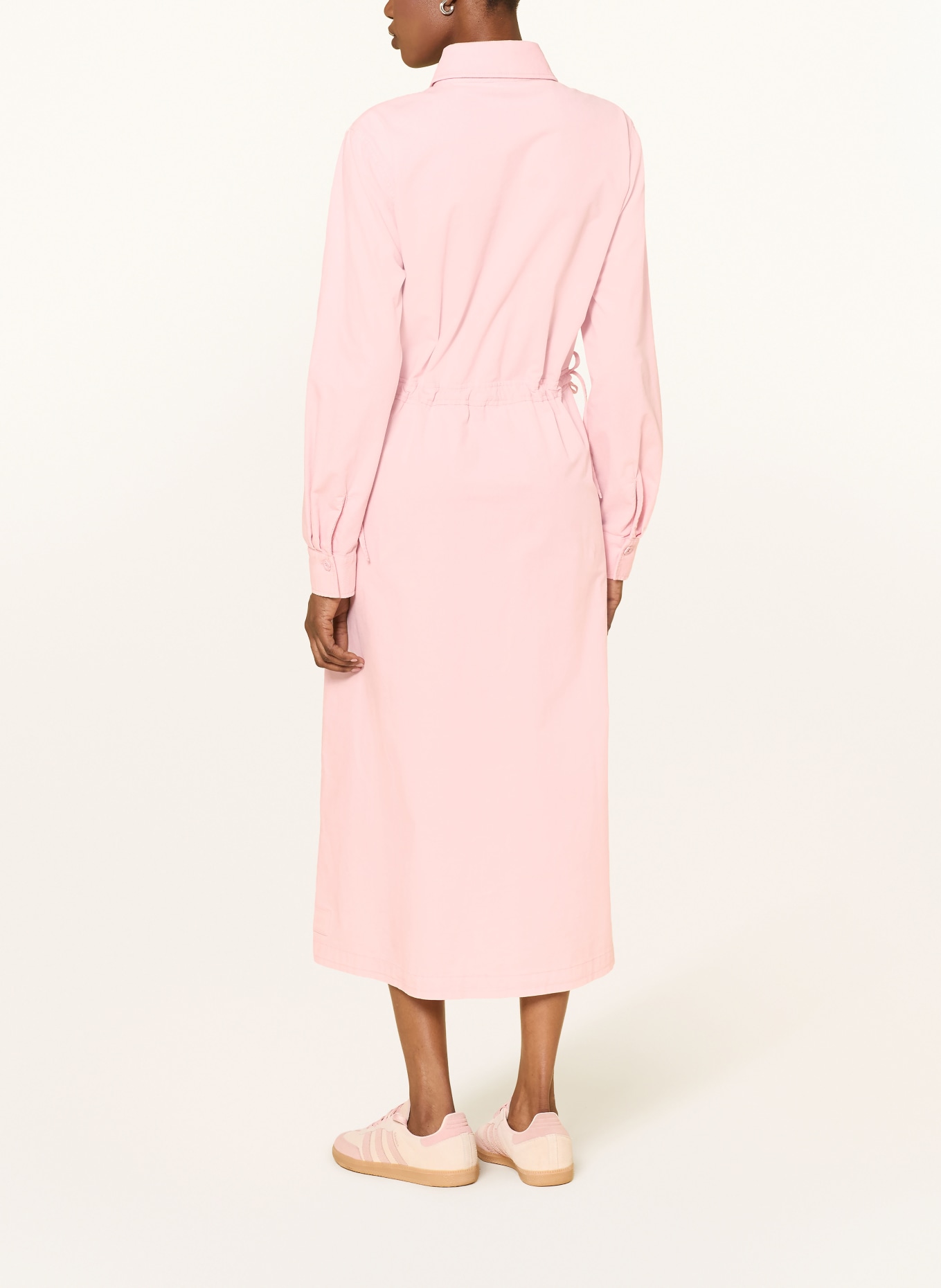MARC CAIN Šaty ve stylu košile z manšestru: 208 chalk pink