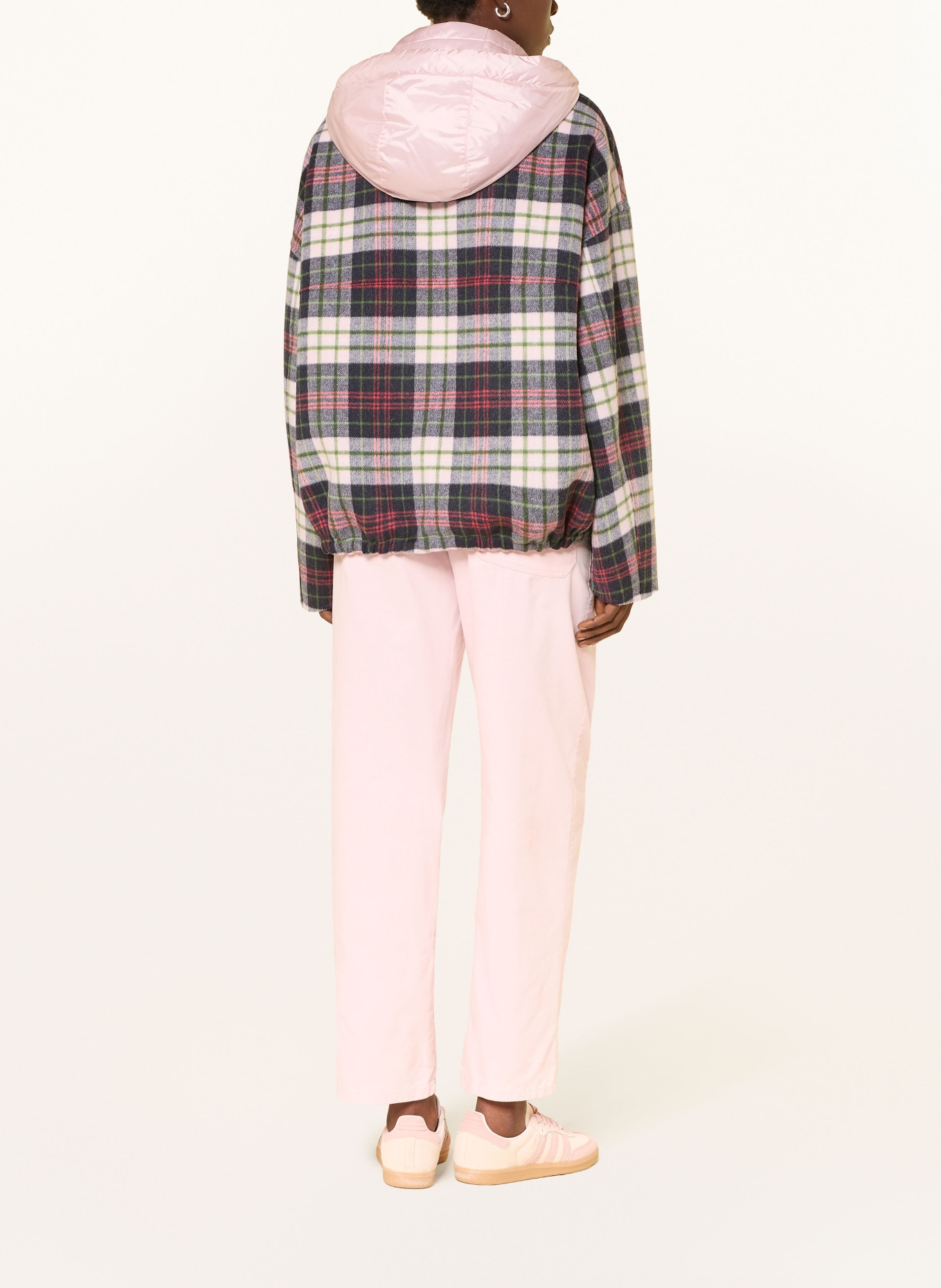 MARC CAIN Omkeerbaar jasje: 208 chalk pink