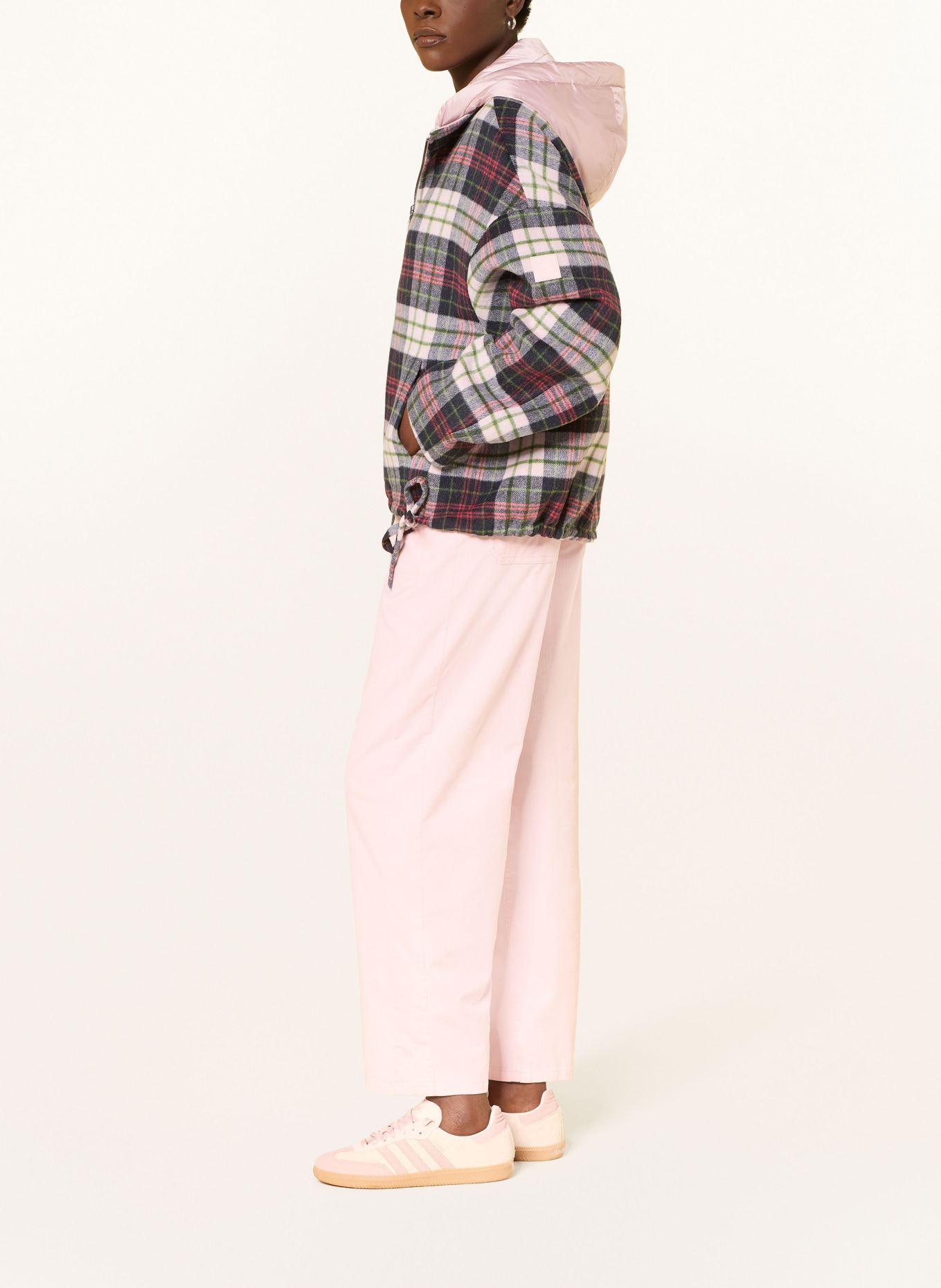 MARC CAIN Omkeerbaar jasje: 208 chalk pink