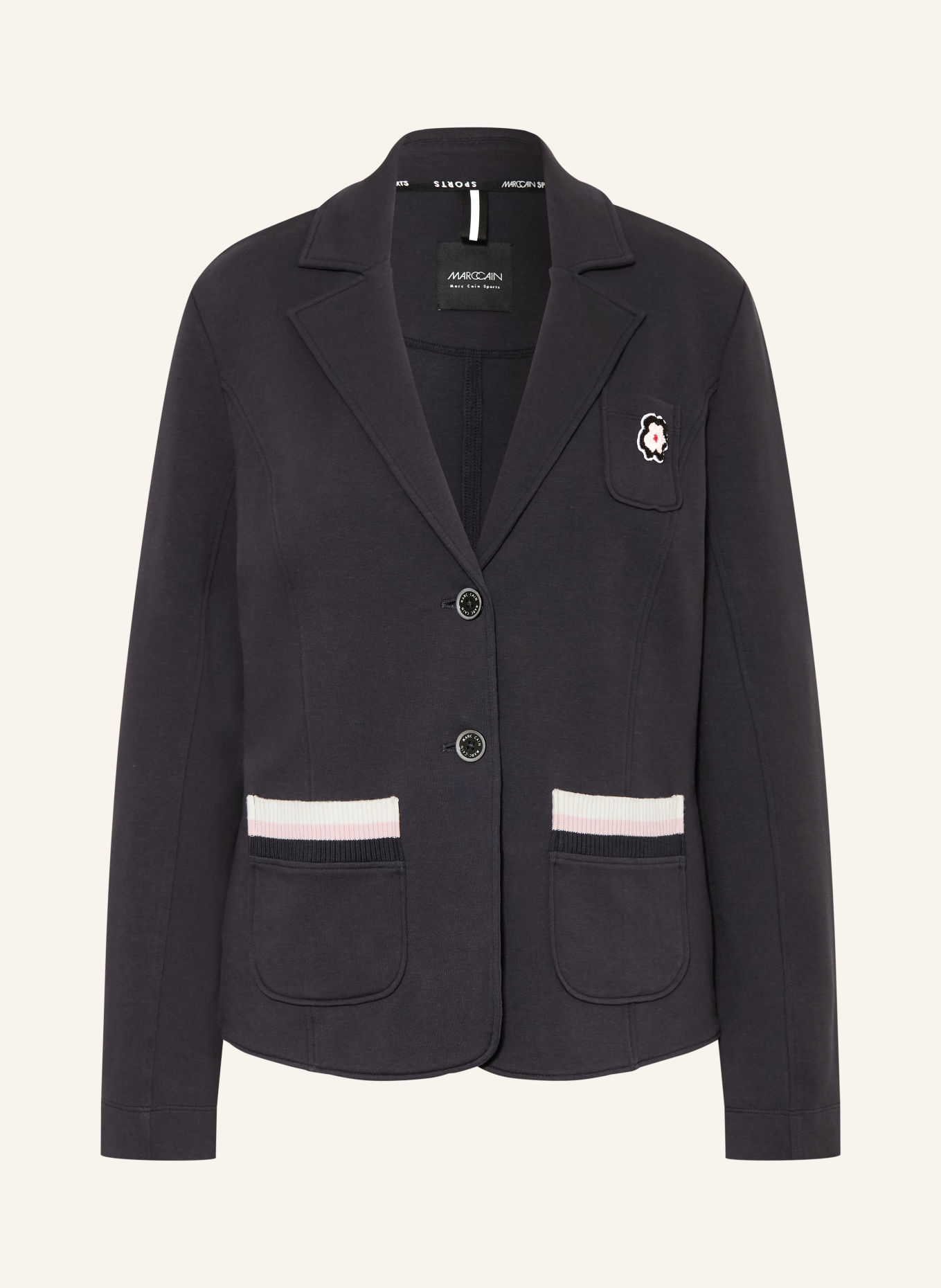 MARC CAIN Jerseyblazer: 394 navy