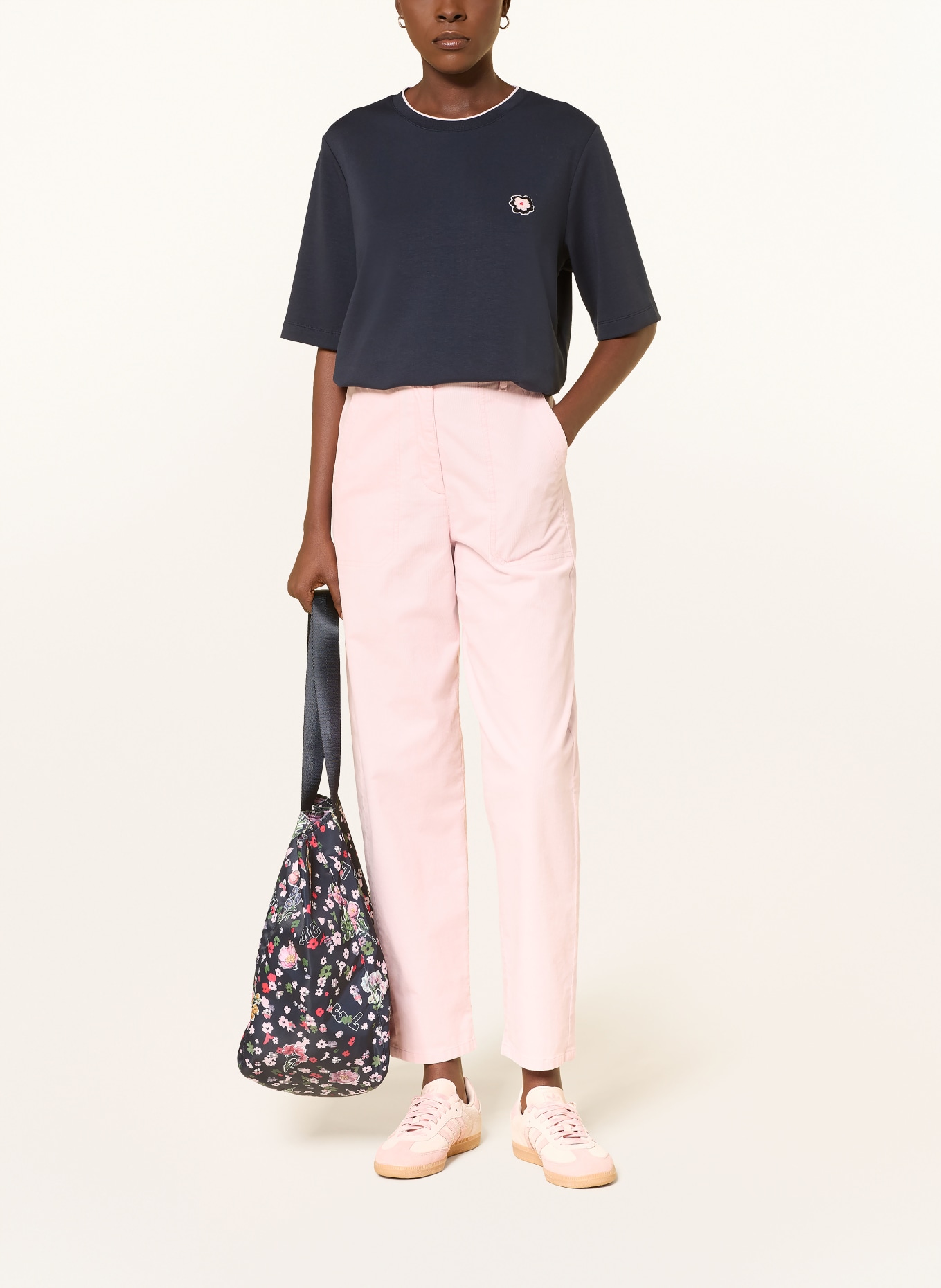 MARC CAIN T-Shirt: 394 navy