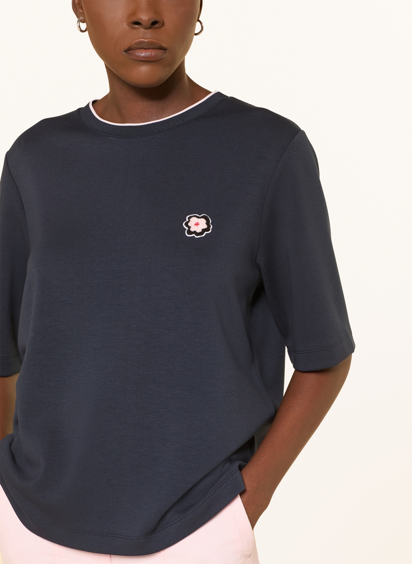 MARC CAIN T-Shirt: 394 navy