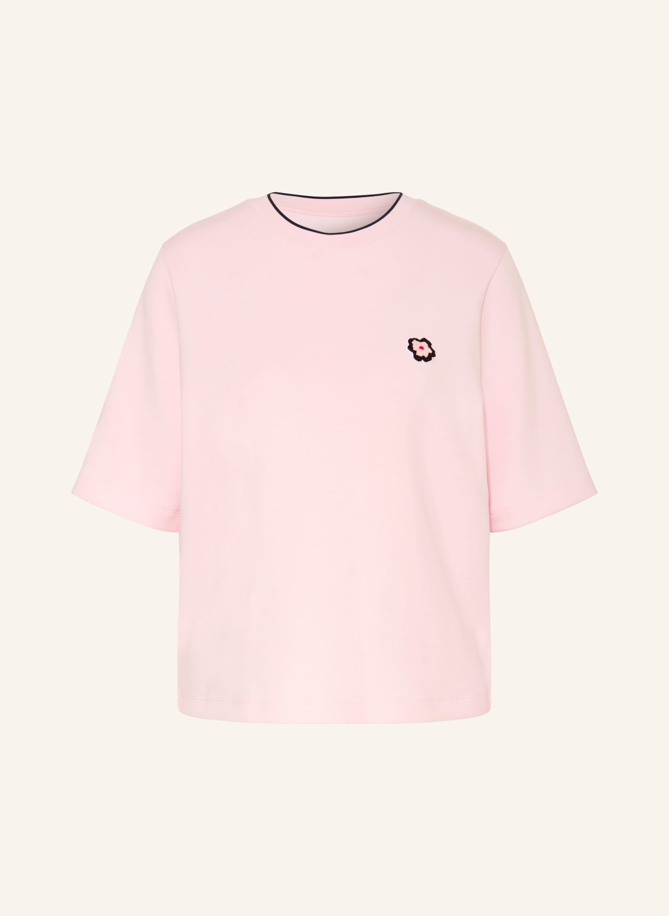 MARC CAIN Tričko: 208 chalk pink