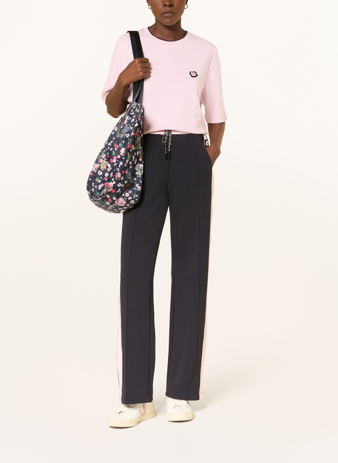 MARC CAIN Tričko: 208 chalk pink