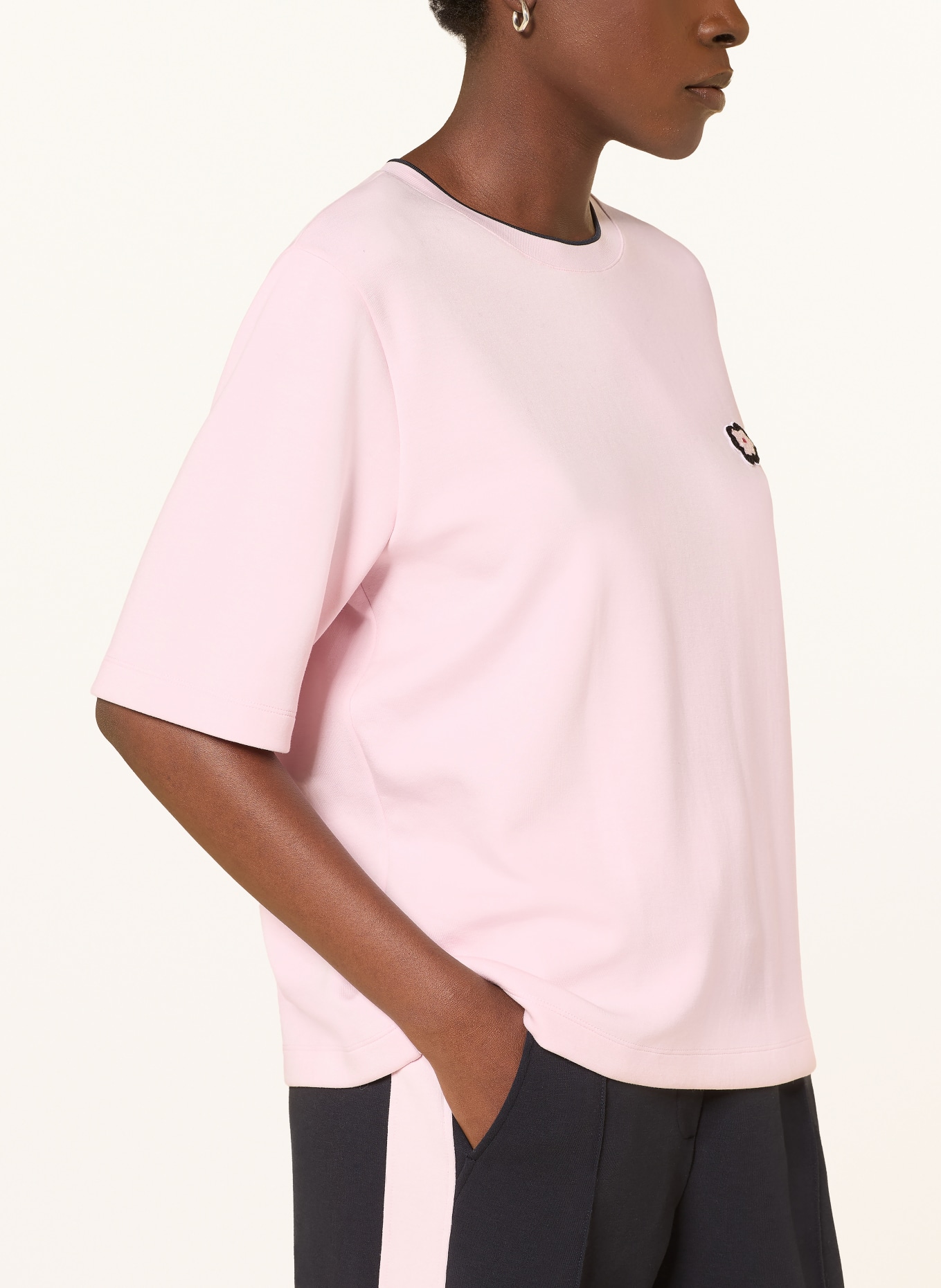 MARC CAIN Tričko: 208 chalk pink