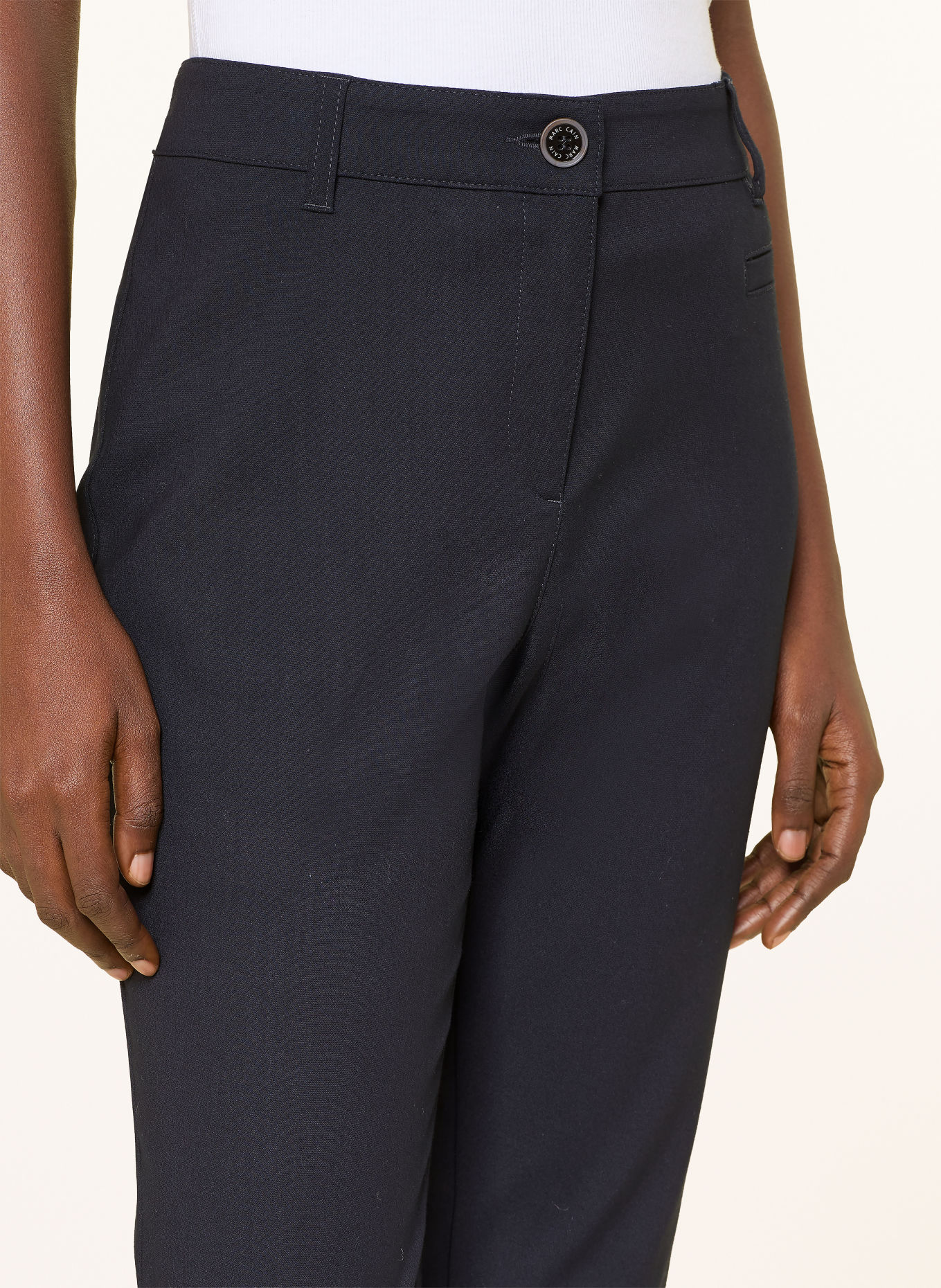 MARC CAIN Pants: 394 navy