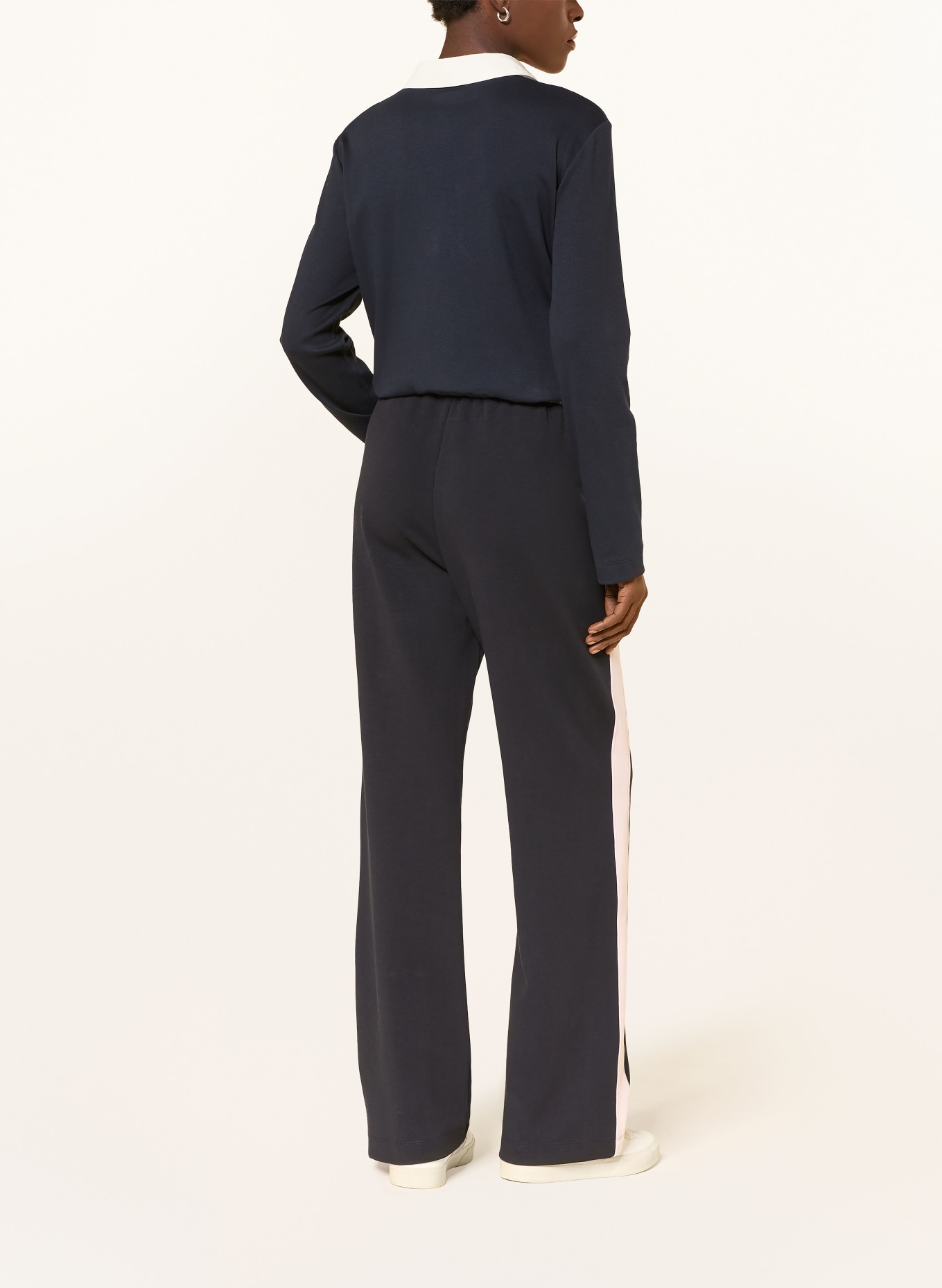 MARC CAIN Jerseyové polo tričko: 394 navy