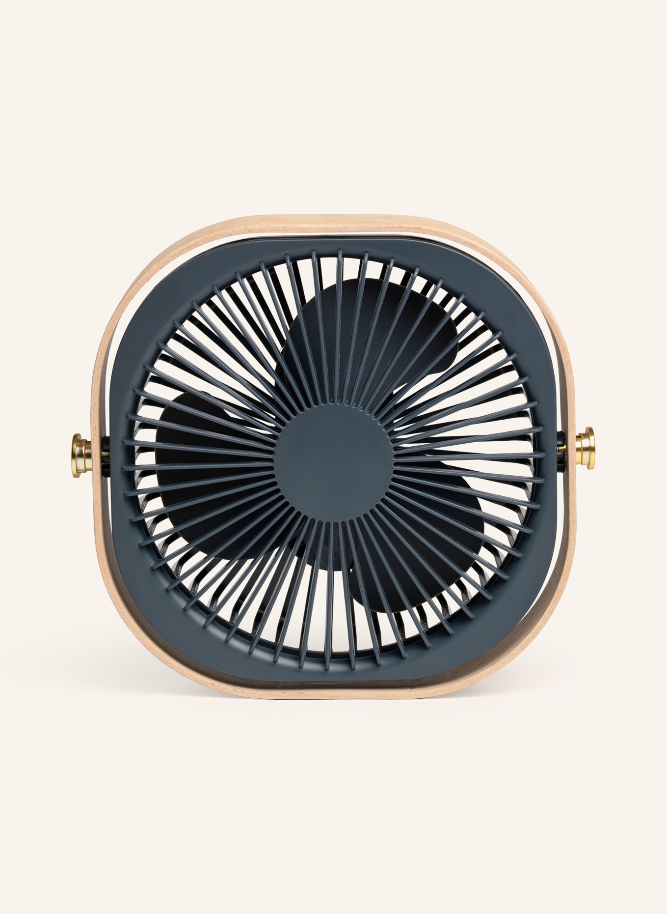 PRINTWORKS Tragbarer Ventilator FANTASTIC: PETROL / BEIGE