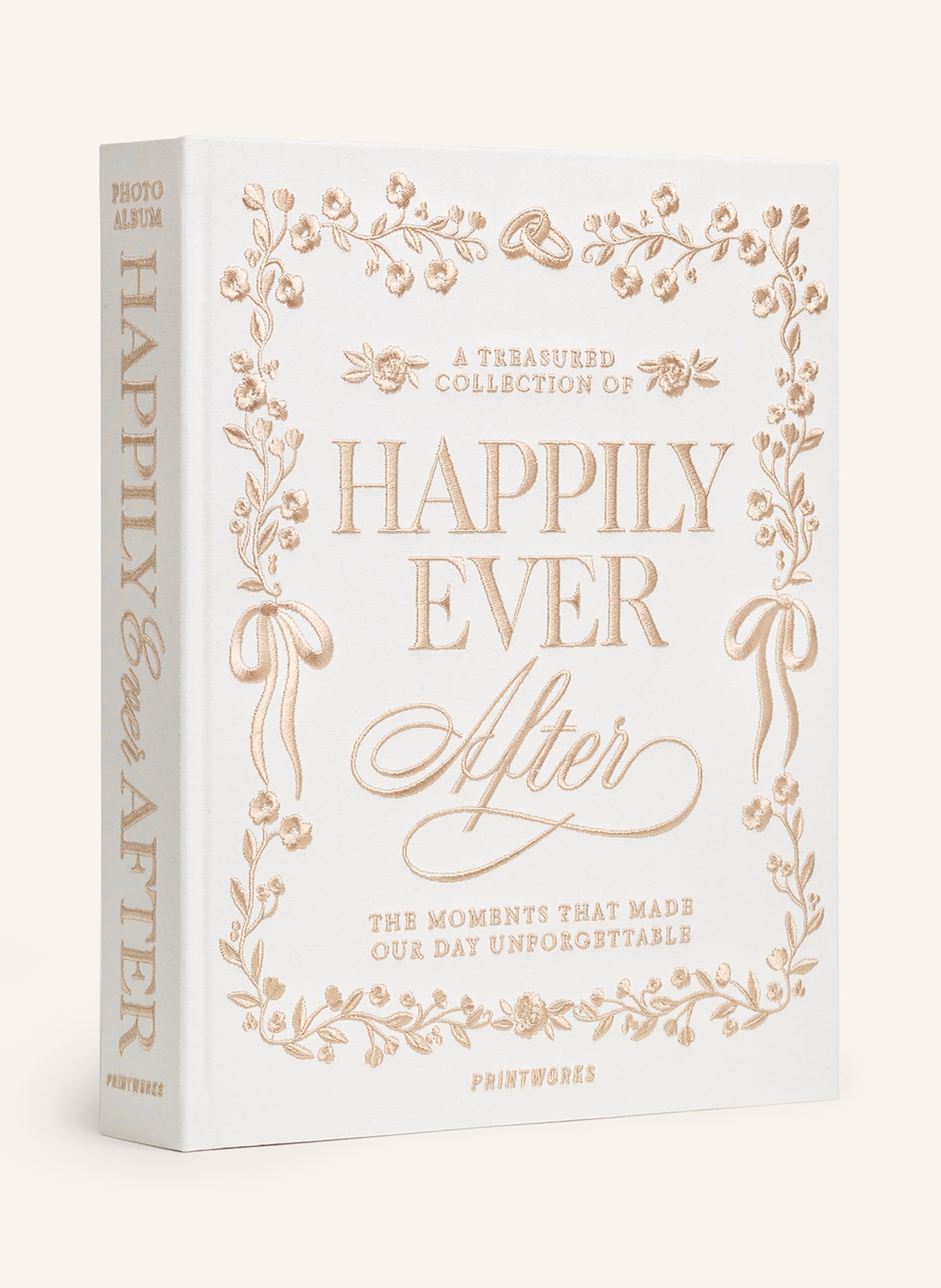 PRINTWORKS Photo Album: HAPPILY EVER AFTER: CREAM / BEIGE