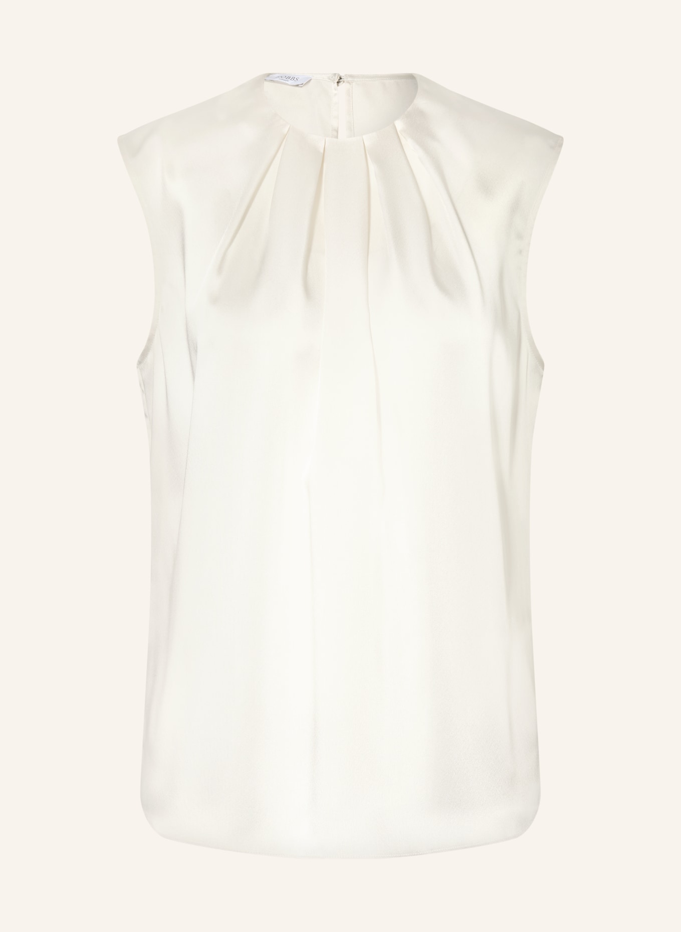 HOBBS Chemisier ROSANNE en satin: BLANC