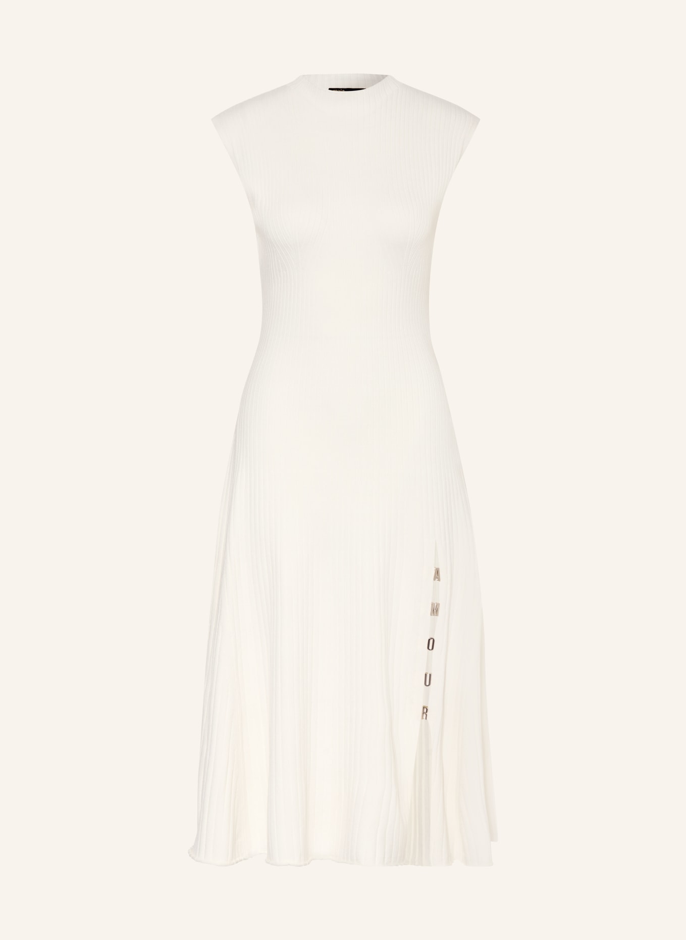 maje Strickkleid: ECRU