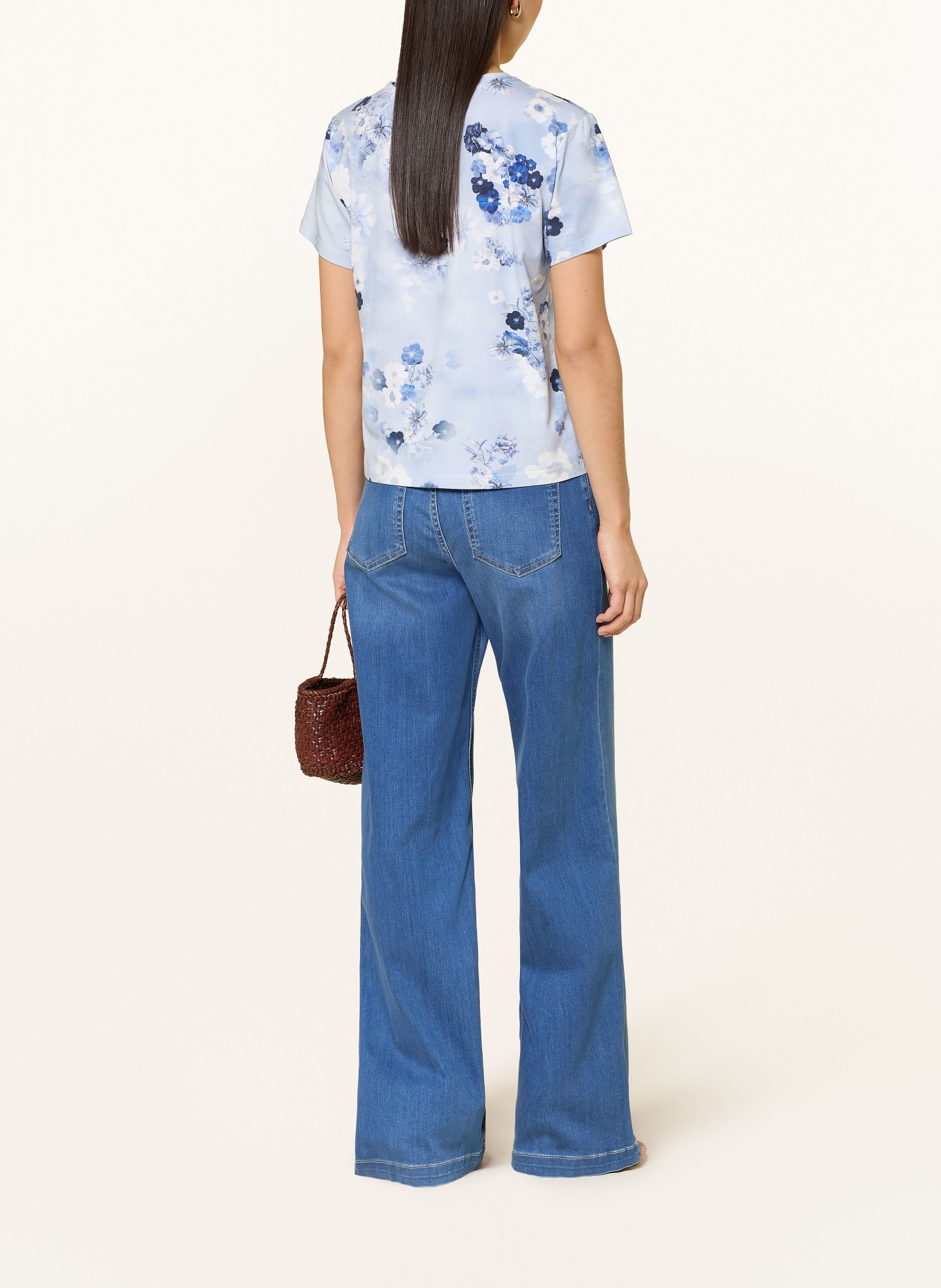 monari T-Shirt: BLAUGRAU / DUNKELBLAU