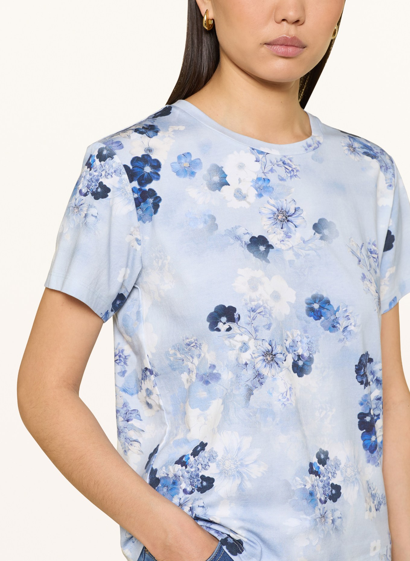 monari T-Shirt: BLAUGRAU / DUNKELBLAU