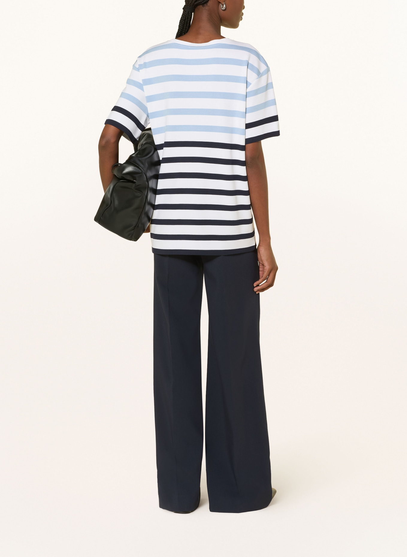 monari T-Shirt: DUNKELBLAU / HELLBLAU / WEISS