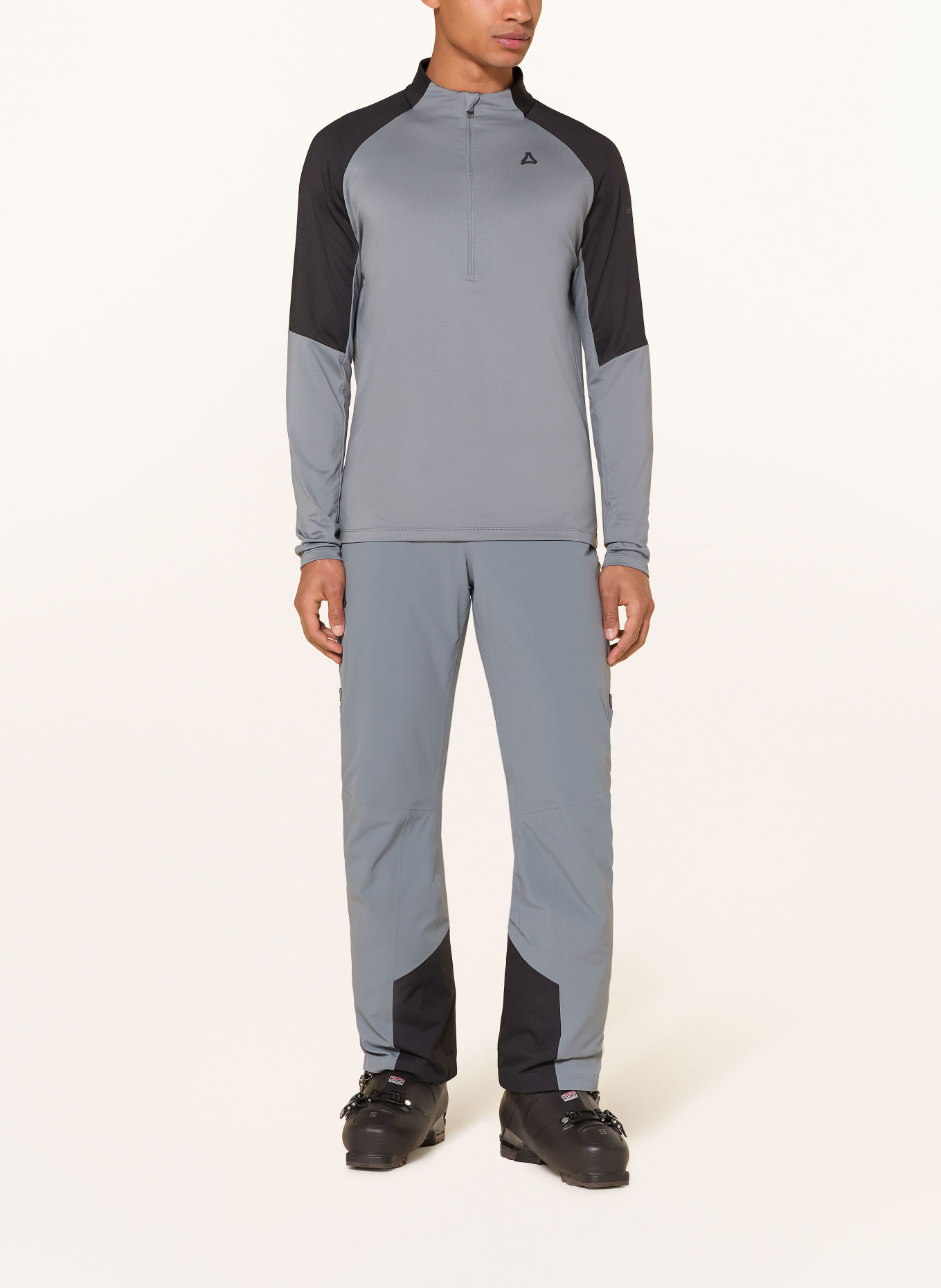 Schöffel SAFOON Midlayer: LIGHT BLUE / BLACK