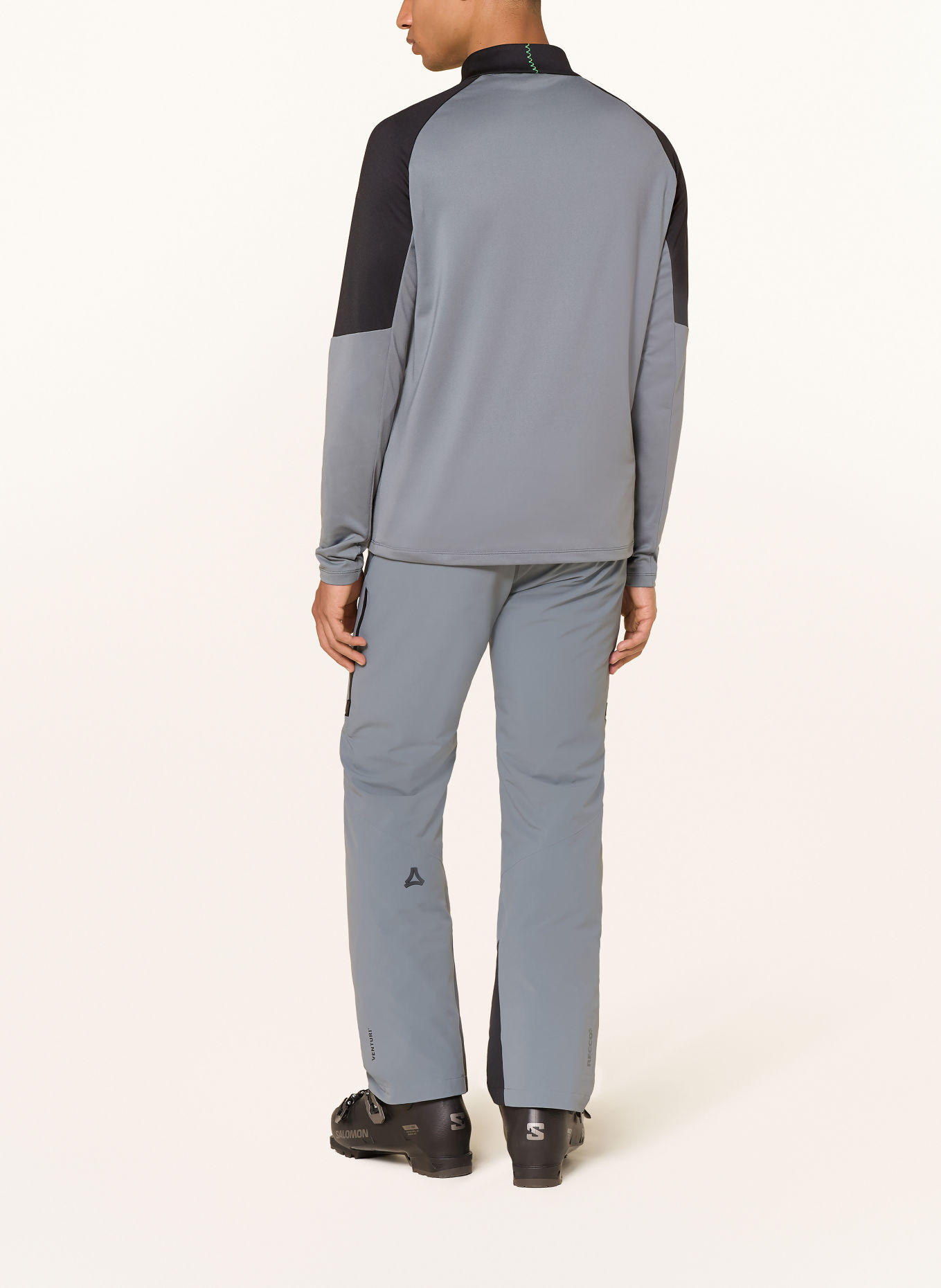 Schöffel SAFOON Midlayer: LIGHT BLUE / BLACK