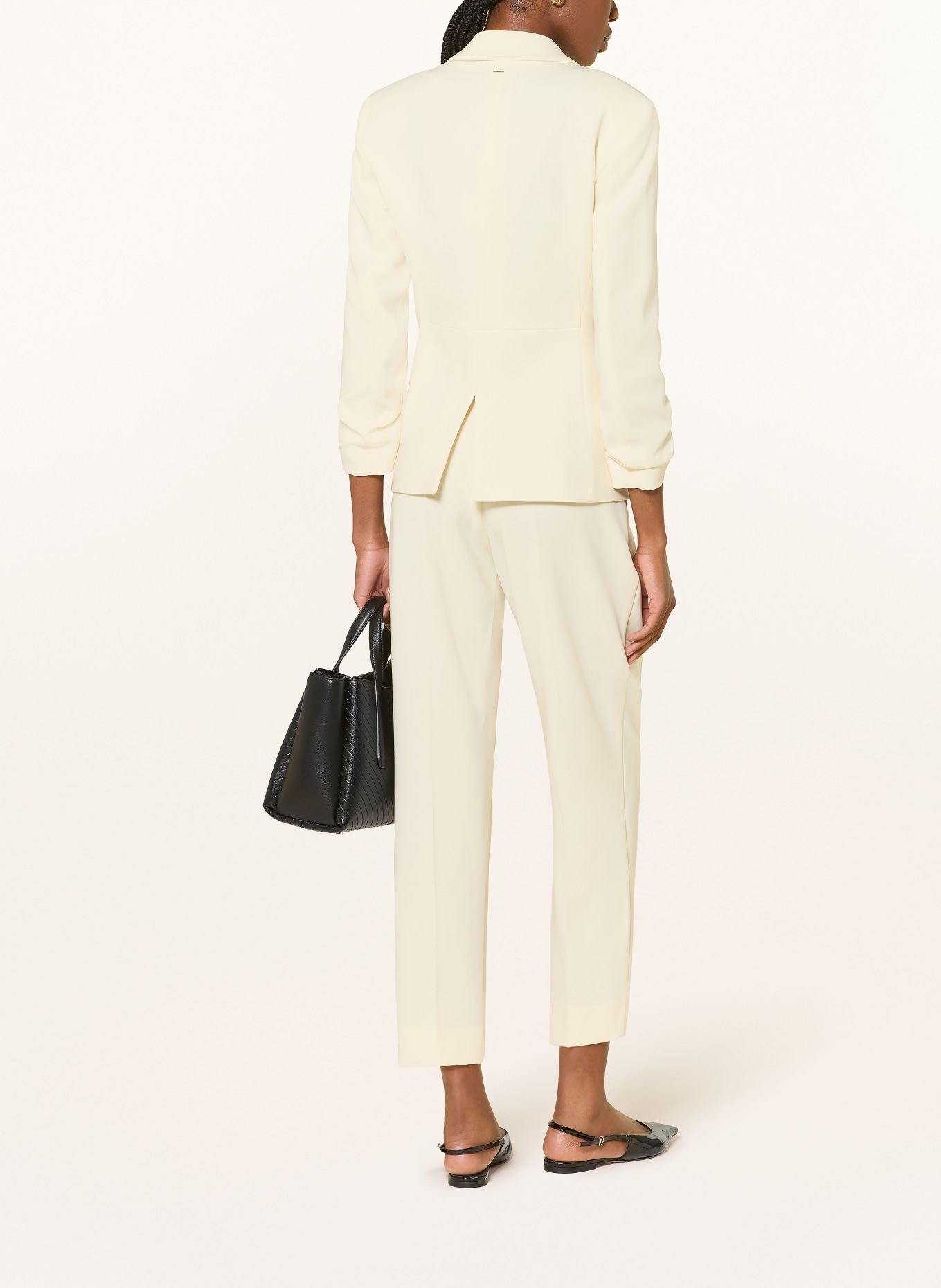 BOSS Marlenehose TECARINAH: ECRU